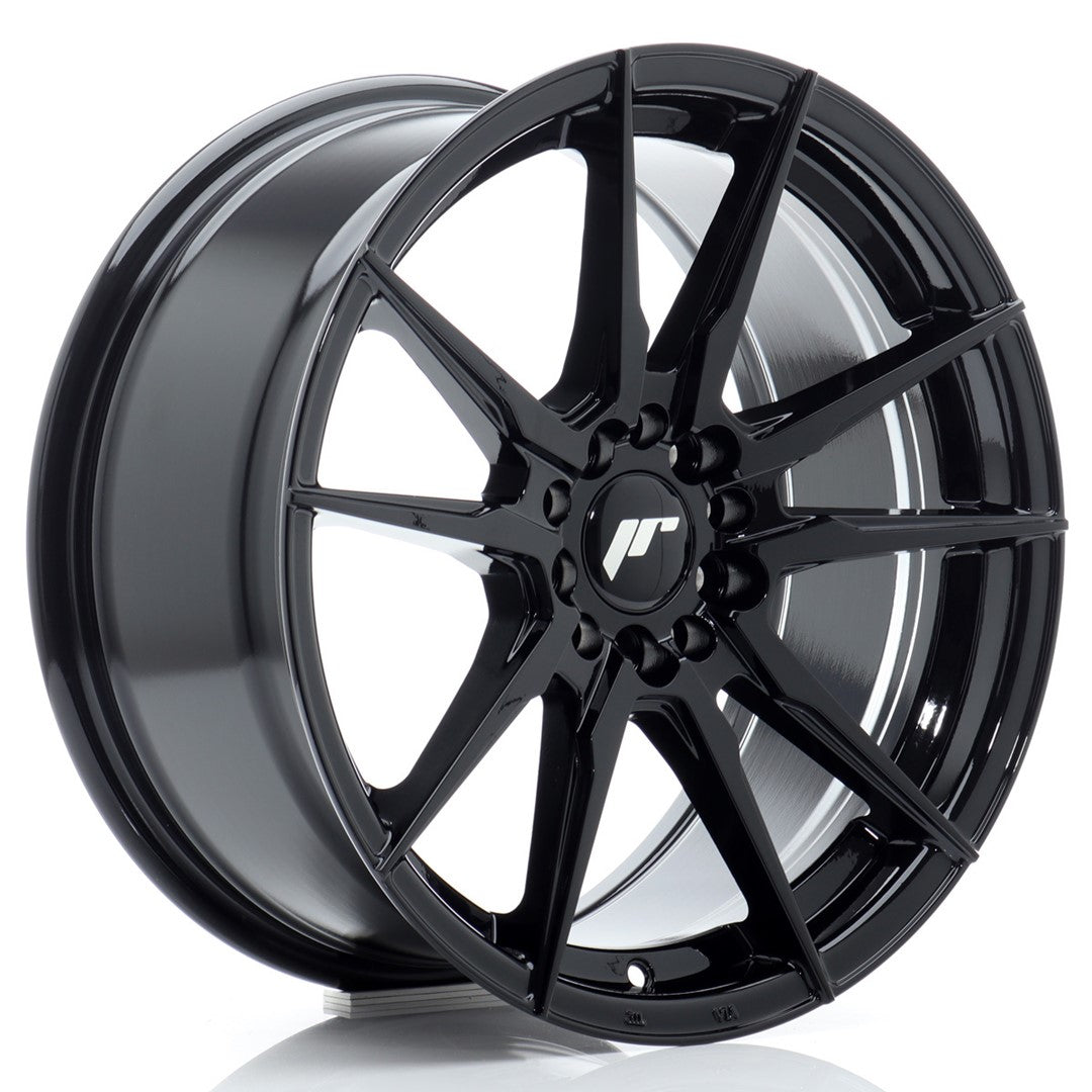 Japan Racing JR21 Alloy Wheel 17" x 8" ET35 5x108, 5x112 - Black