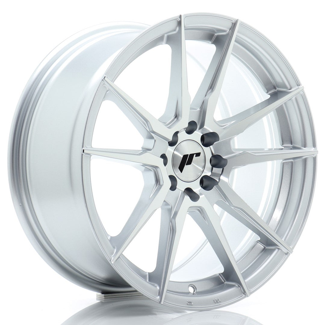 Japan Racing JR21 Alloy Wheel 17" x 8" ET25 4x100, 4x108 - Silver