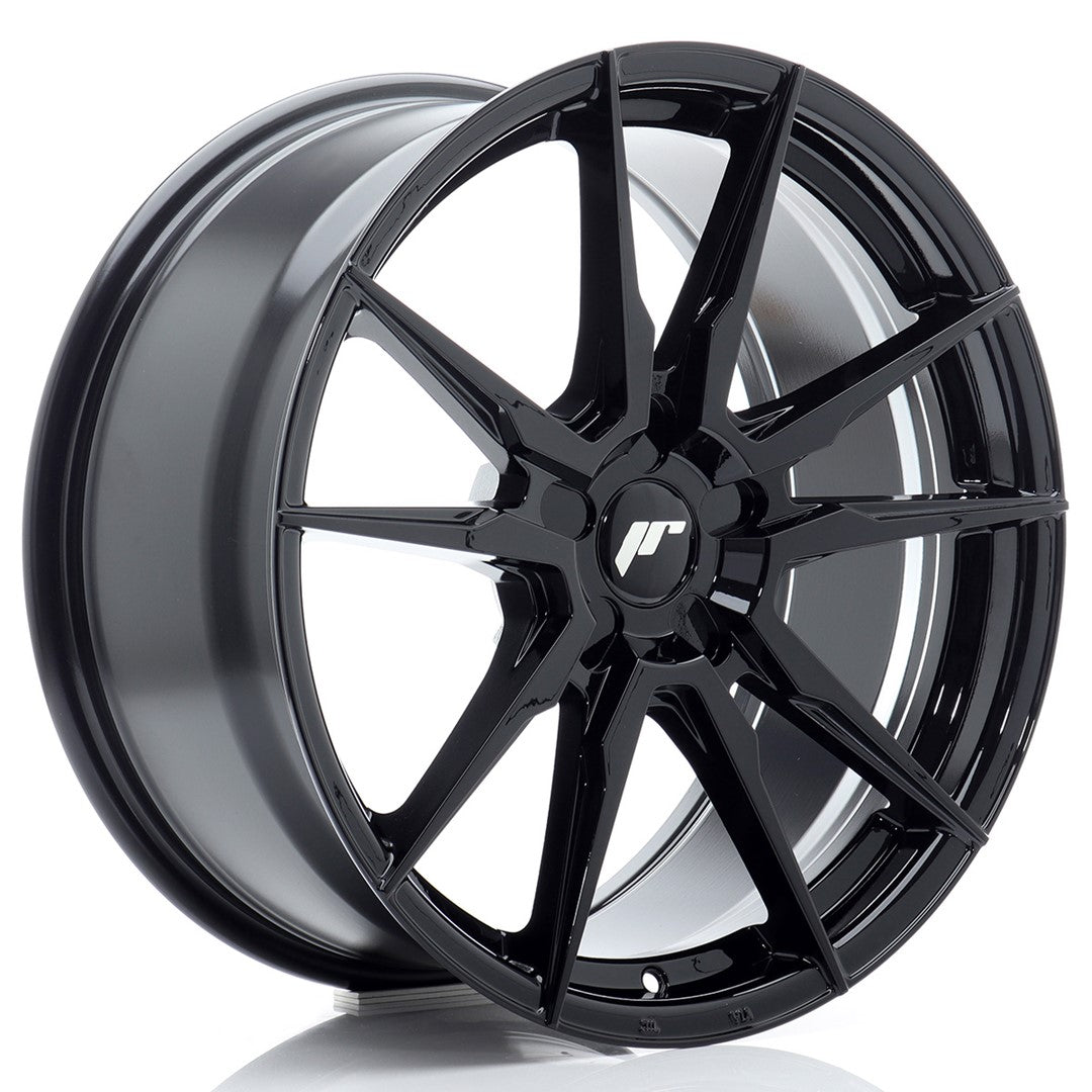 Japan Racing JR21 Alloy Wheel 19" x 8,5" ET20, 21, 22, 23, 24, 25, 26, 27, 28, 29, 30, 31, 32, 33, 34, 35, 36, 37, 38, 39, 40, 41, 42, 43, 44, 45 5x100, 5x105, 5x108, 5x110, 5x112, 5x114.3, 5x115, 5x118, 5x120, 5x120.65, 5x127, 5x130 - Black
