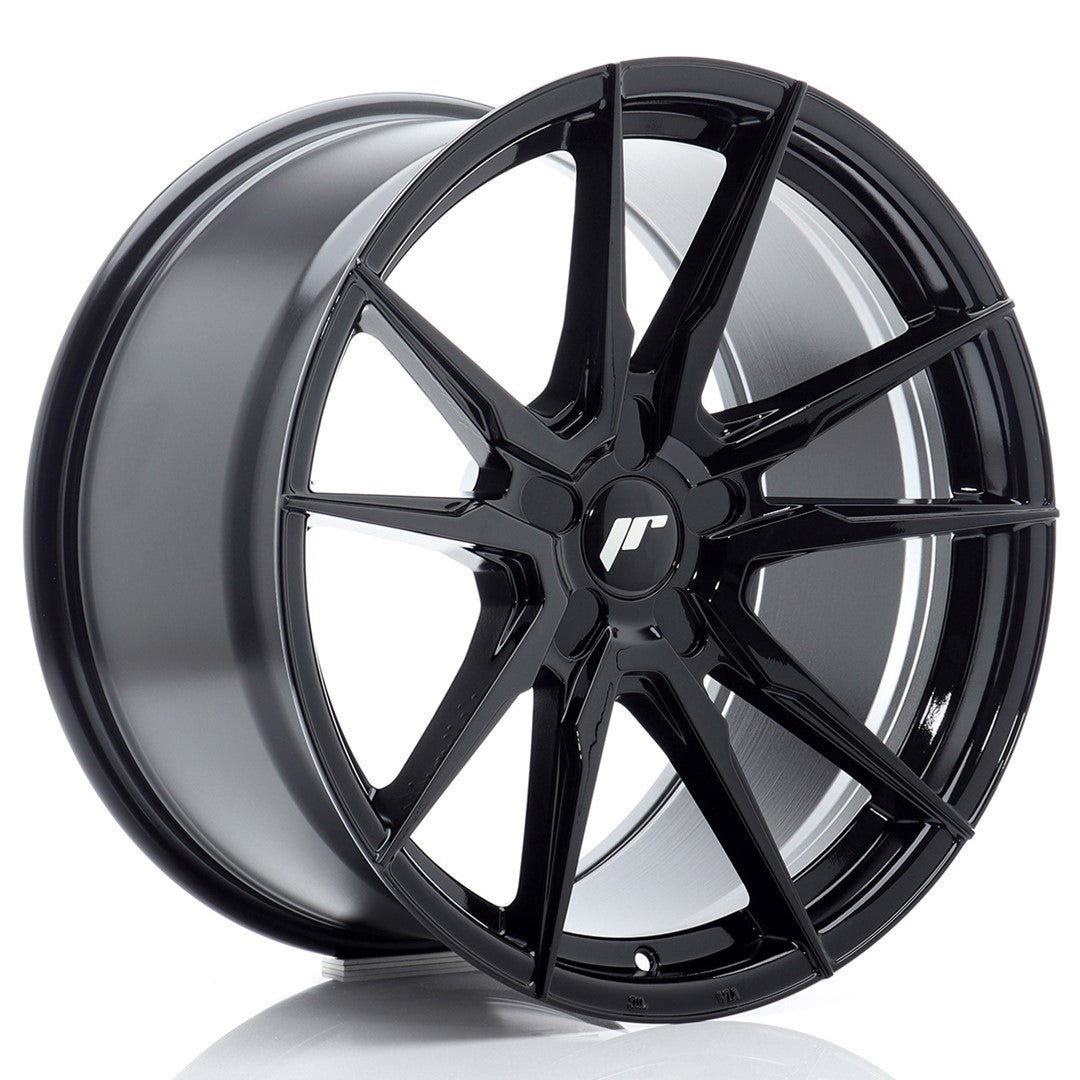Japan Racing JR21 Alloy Wheel 19" x 9,5" ET20, 21, 22, 23, 24, 25, 26, 27, 28, 29, 30, 31, 32, 33, 34, 35, 36, 37, 38, 39, 40, 41, 42, 43, 44, 45 5x100, 5x105, 5x108, 5x110, 5x112, 5x114.3, 5x115, 5x118, 5x120, 5x120.65, 5x127, 5x130 - Black