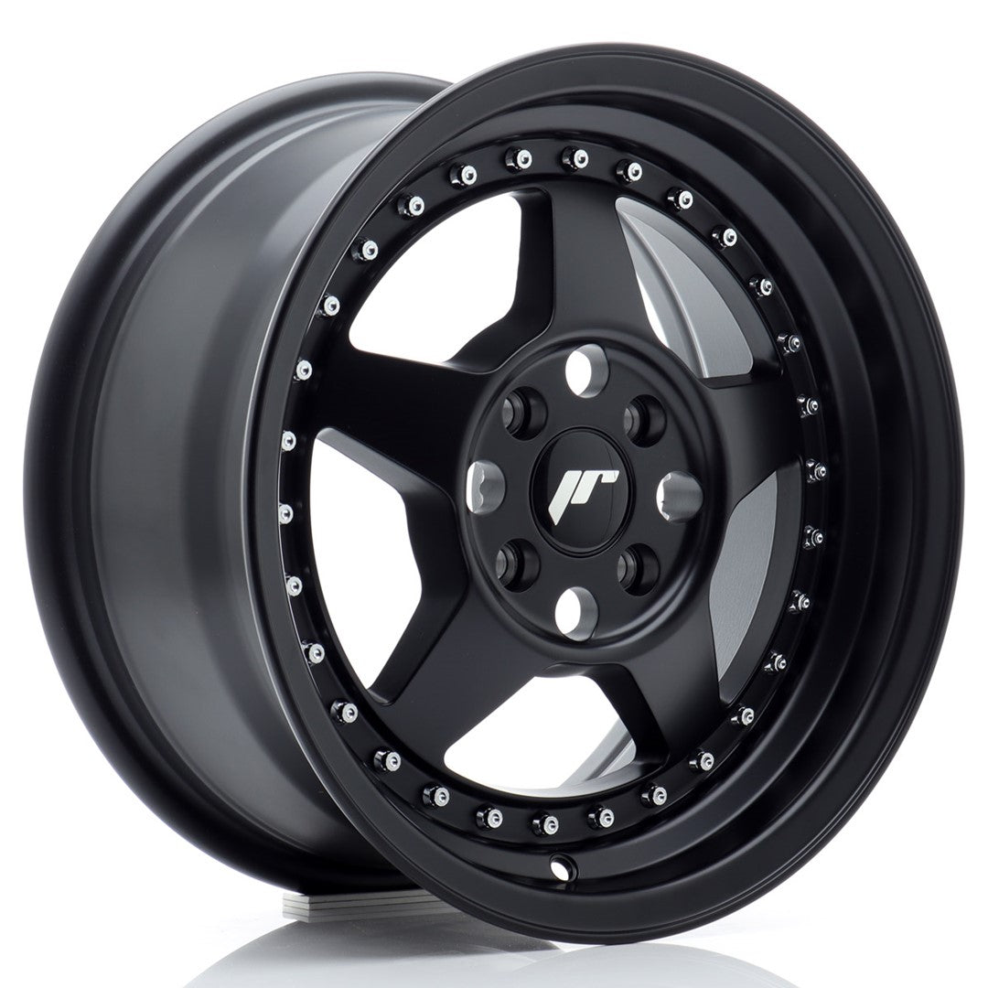 Japan Racing JR6 Alloy Wheel 15" x 7" ET35 4x100 - Black