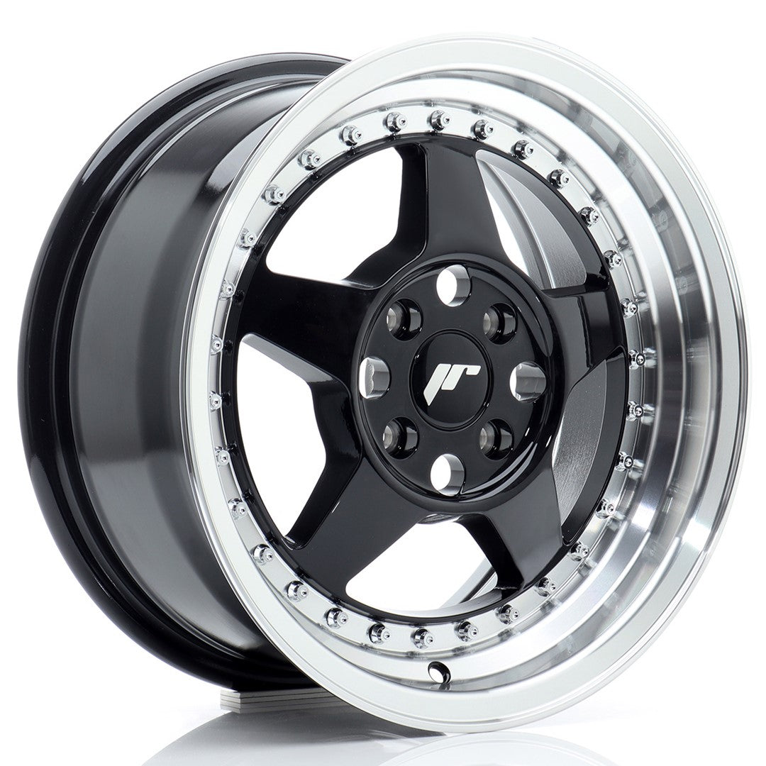 Japan Racing JR6 Alloy Wheel 15" x 7" ET35 4x100 - Black