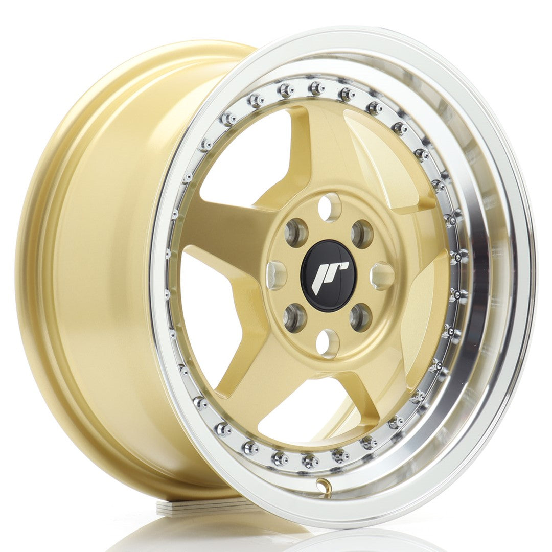 Japan Racing JR6 Alloy Wheel 15" x 7" ET35 4x100 - Gold