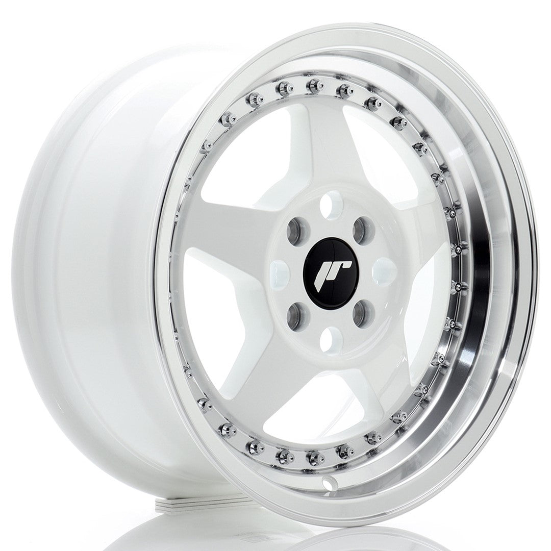 Japan Racing JR6 Alloy Wheel 15" x 7" ET35 4x100 - White
