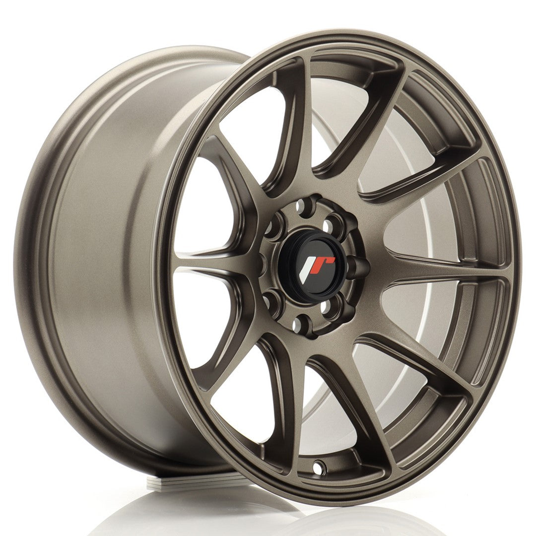 Japan Racing JR11 Alloy Wheel 15" x 8" ET25 4x100, 4x114.3 - Bronze