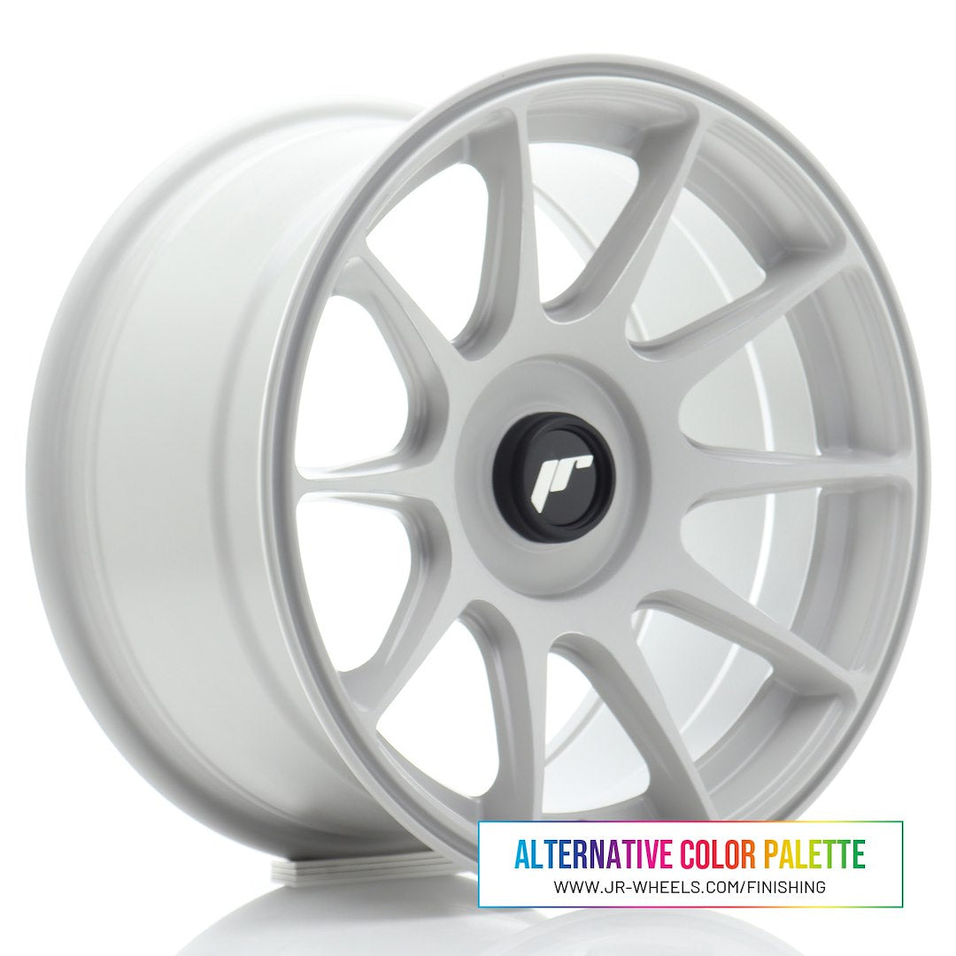 Japan Racing JR11 Alloy Wheel 15" x 8" ET25 3x112, 4x100, 4x108, 4x110, 4x114.3, 5x100, 5x105, 5x108, 5x110, 5x112, 5x114.3 - Custom Finish