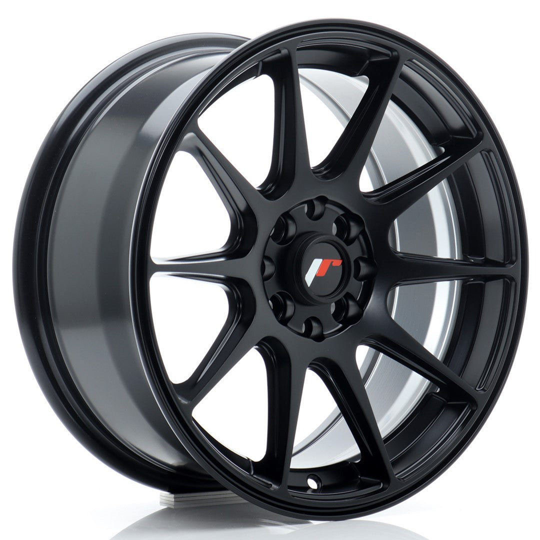 Japan Racing JR11 Alloy Wheel 16" x 7" ET25 4x100, 4x108 - Black