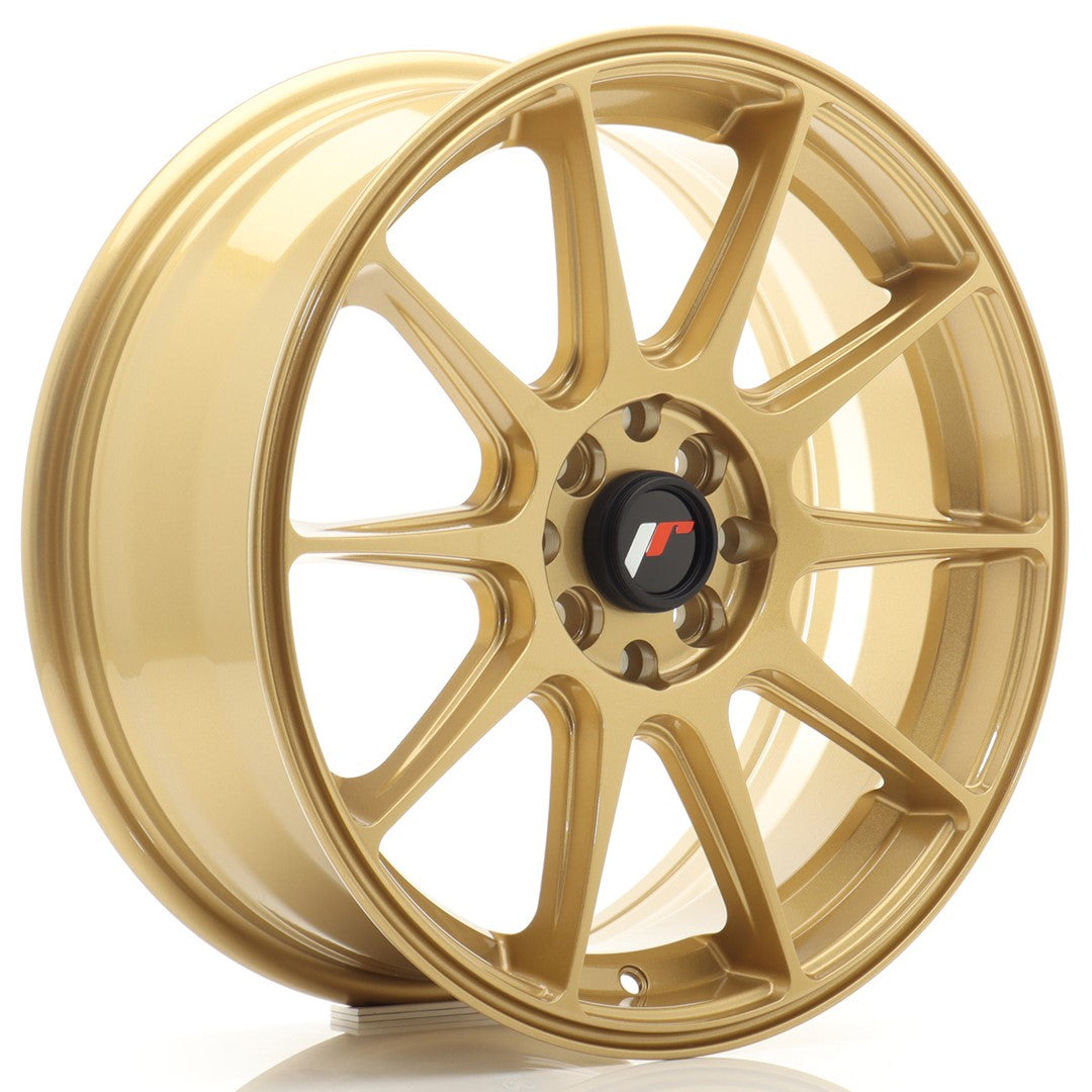 Japan Racing JR11 Alloy Wheel 17" x 7" ET35 5x100, 5x108 - Gold