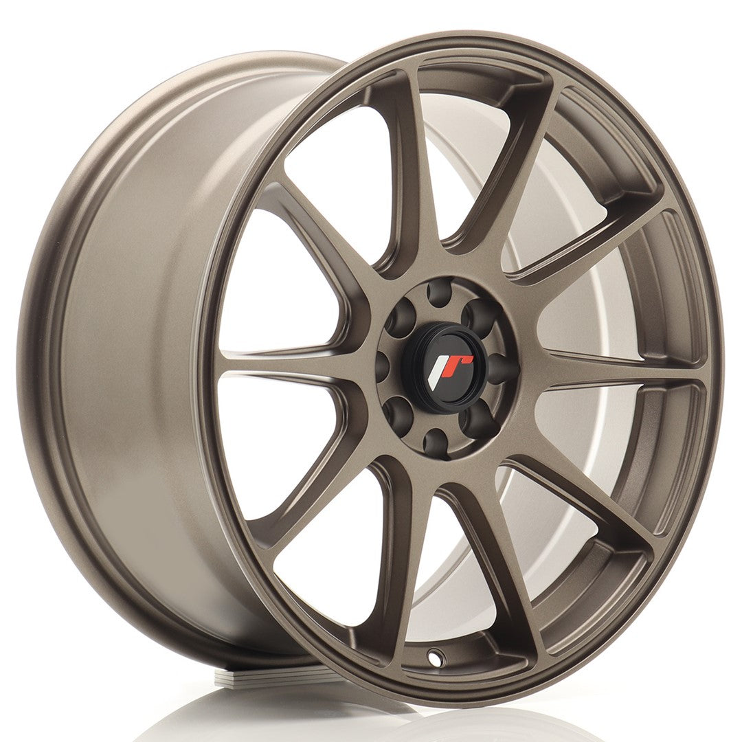 Japan Racing JR11 Alloy Wheel 17" x 8" ET25 4x100, 4x108 - Bronze