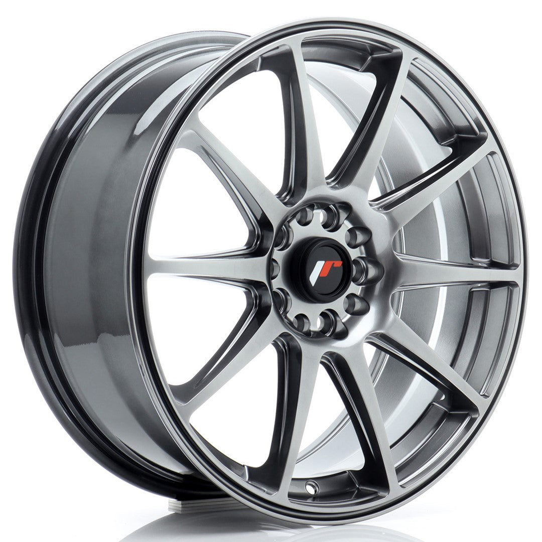 Japan Racing JR11 Alloy Wheel 18" x 7,5" ET35 5x100, 5x120 - Hyper Black