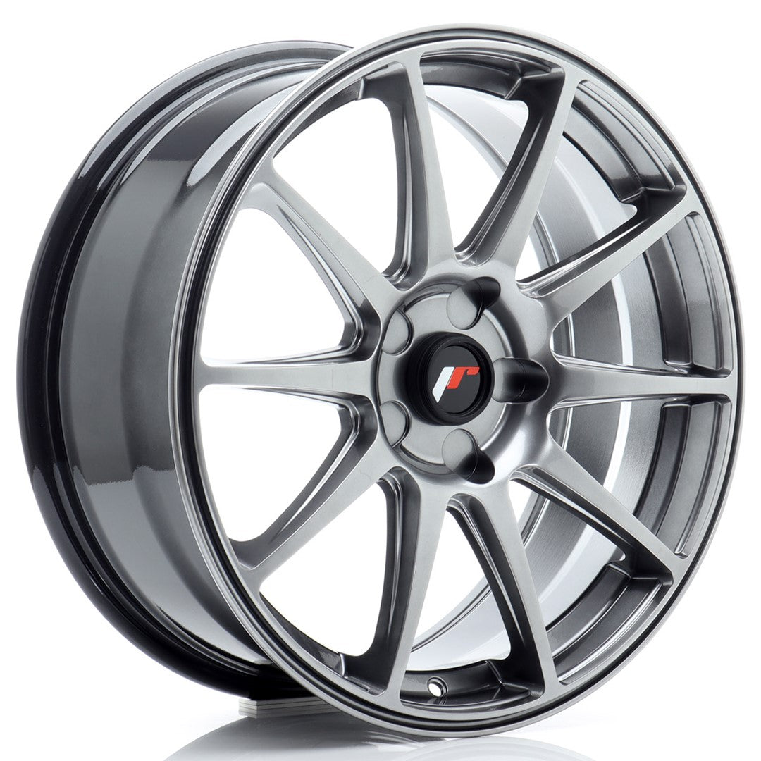 Japan Racing JR11 Alloy Wheel 18" x 7,5" ET40 5x108 - Hyper Black