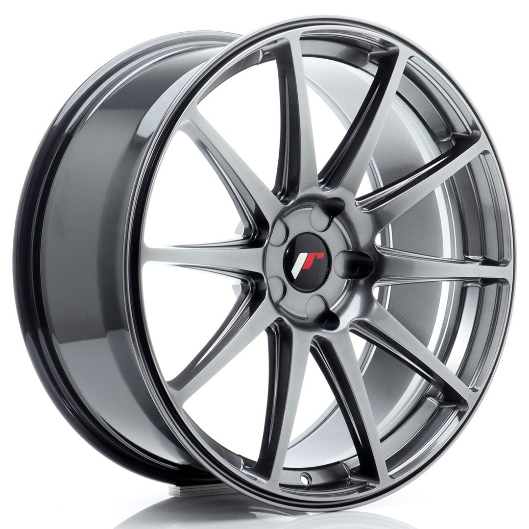 Japan Racing JR11 Alloy Wheel 20" x 8,5" ET20, 21, 22, 23, 24, 25, 26, 27, 28, 29, 30, 31, 32, 33, 34, 35 5x108, 5x110, 5x112, 5x114.3, 5x115, 5x118, 5x120, 5x120.65, 5x127, 5x130 - Hyper Black