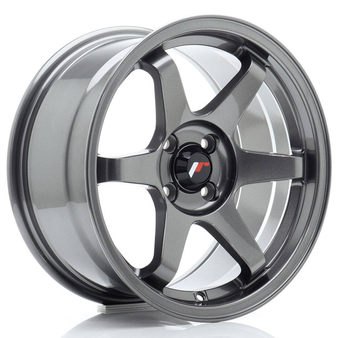 Japan Racing JR3 Alloy Wheel 16" x 8" ET25 4x100 - Gun metal