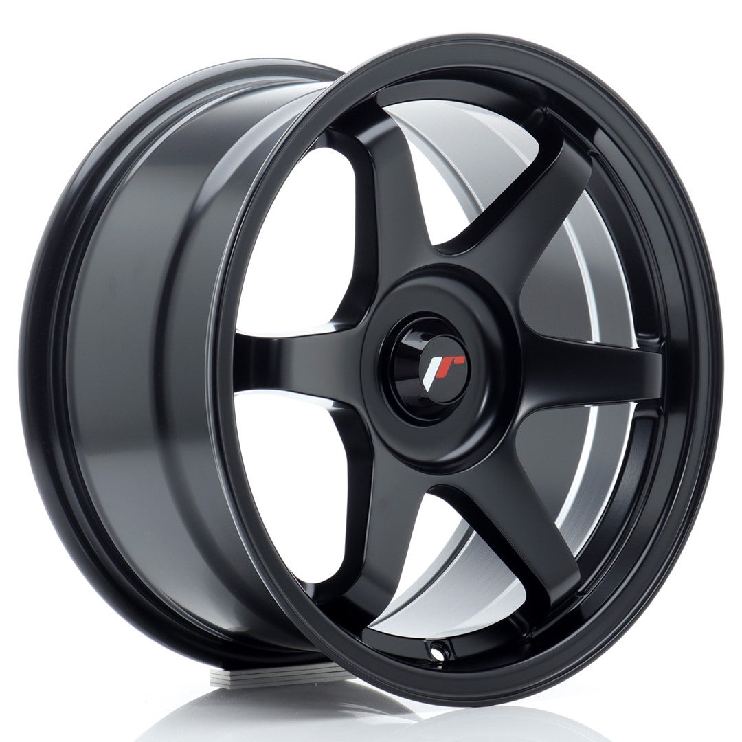Japan Racing JR3 Alloy Wheel 16" x 8" ET25 3x112, 4x100, 4x108, 4x110, 4x114.3, 5x100, 5x105, 5x108, 5x110, 5x112, 5x114.3 - Black