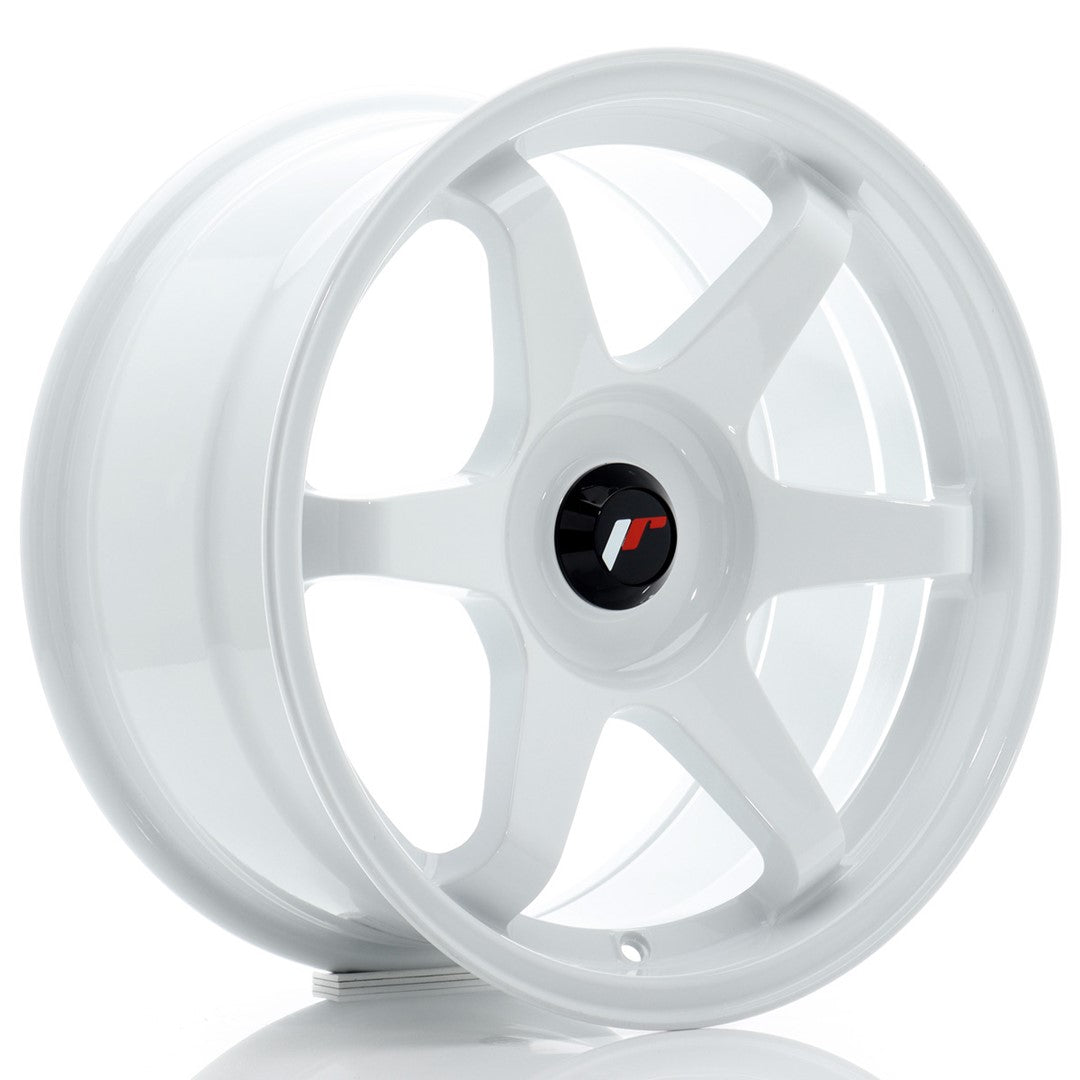 Japan Racing JR3 Alloy Wheel 16" x 8" ET25 3x112, 4x100, 4x108, 4x110, 4x114.3, 5x100, 5x105, 5x108, 5x110, 5x112, 5x114.3 - White