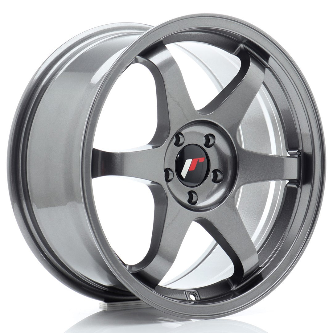 Japan Racing JR3 Alloy Wheel 17" x 8" ET35 5x120 - Gun metal