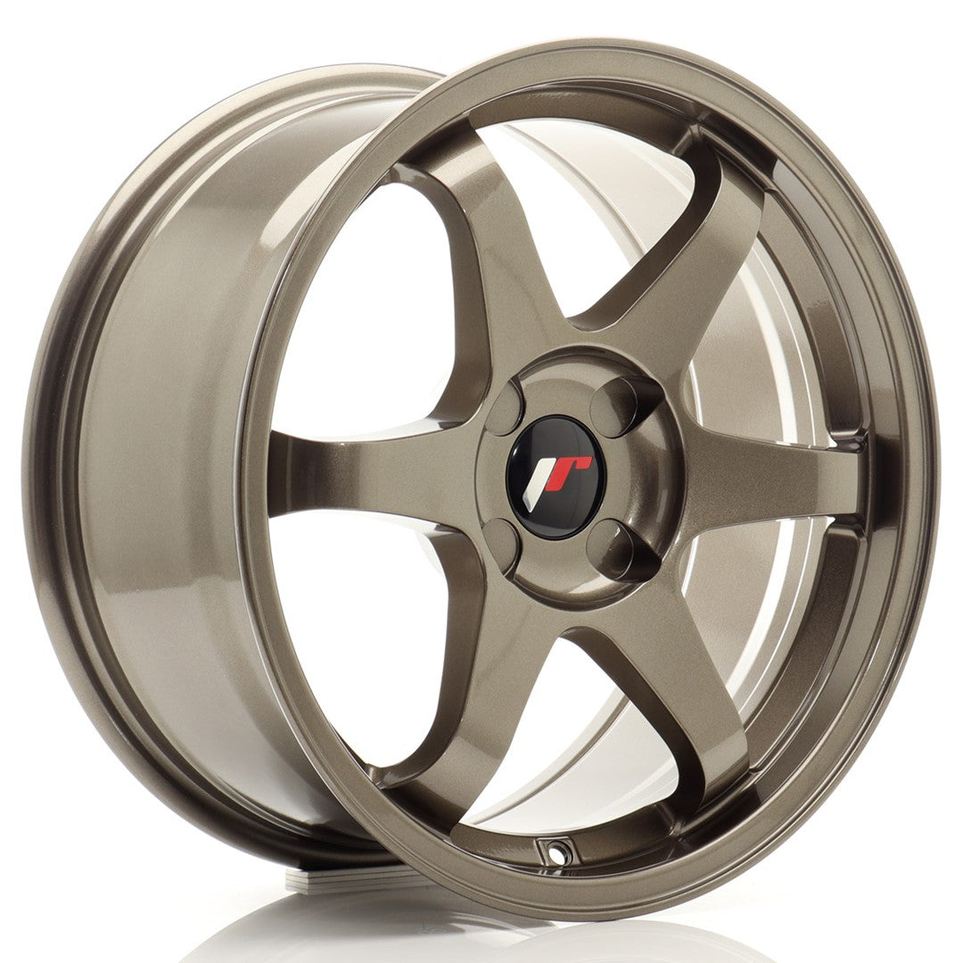 Japan Racing JR3 Alloy Wheel 17" x 8" ET20, 21, 22, 23, 24, 25, 26, 27, 28, 29, 30, 31, 32, 33, 34, 35 4x100, 4x108, 4x110, 4x114.3 - Bronze