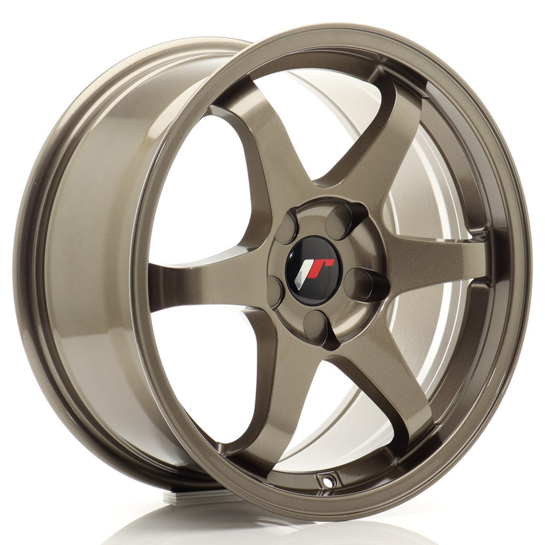 Japan Racing JR3 Alloy Wheel 17" x 8" ET20, 21, 22, 23, 24, 25, 26, 27, 28, 29, 30, 31, 32, 33, 34, 35 5x100, 5x105, 5x108, 5x110, 5x112, 5x114.3, 5x115, 5x118, 5x120 - Bronze