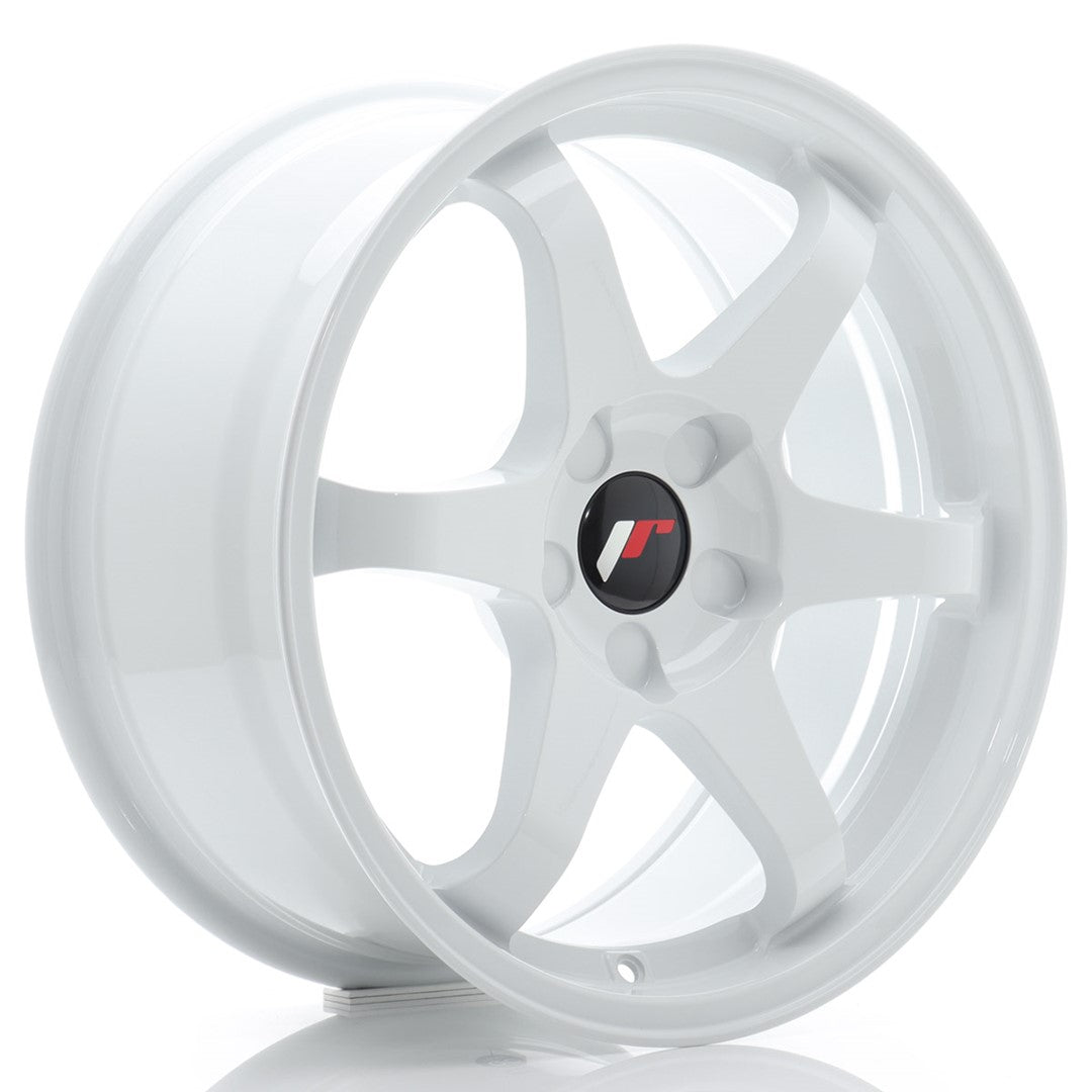 Japan Racing JR3 Alloy Wheel 17" x 8" ET20, 21, 22, 23, 24, 25, 26, 27, 28, 29, 30, 31, 32, 33, 34, 35 5x100, 5x105, 5x108, 5x110, 5x112, 5x114.3, 5x115, 5x118, 5x120 - White