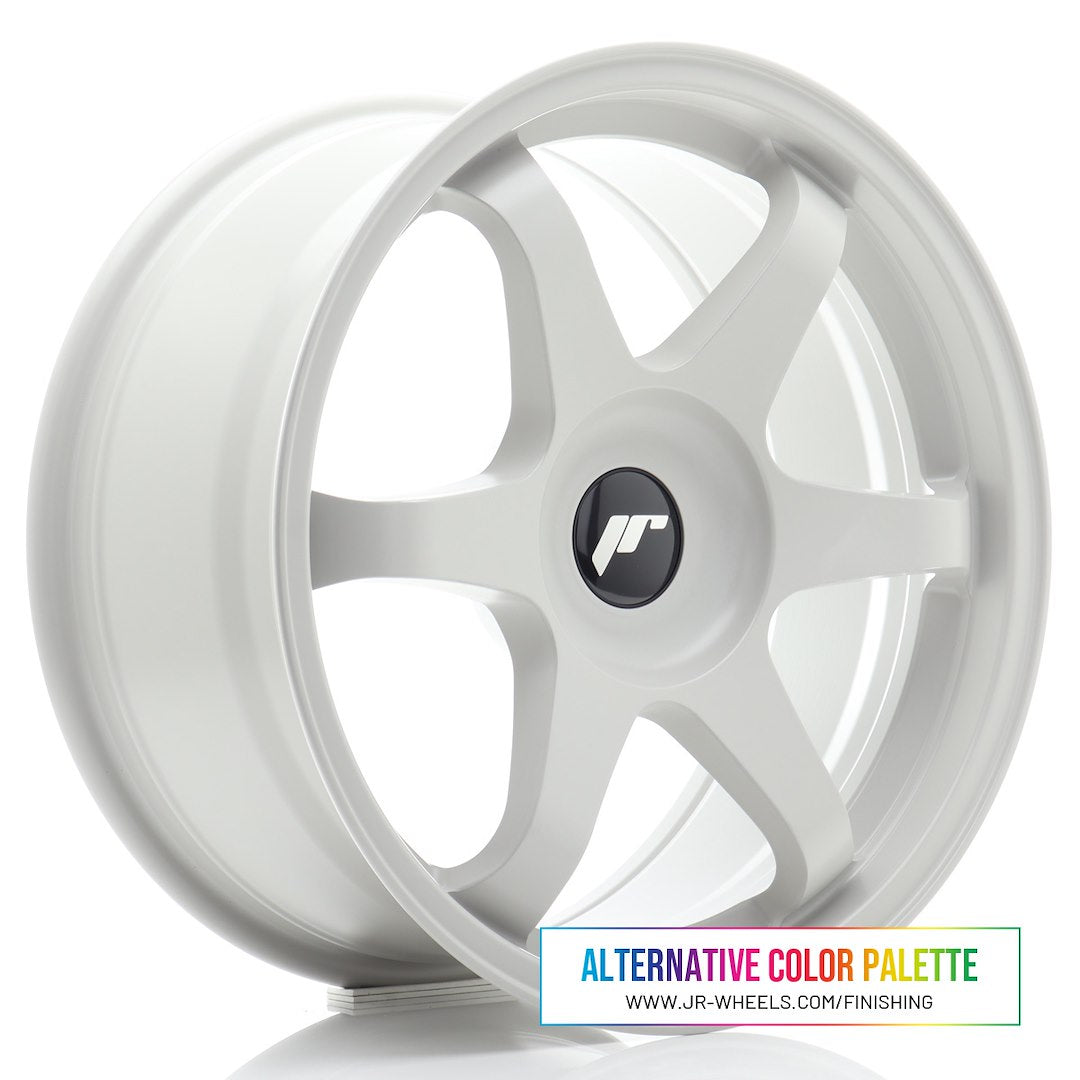 Japan Racing JR3 Alloy Wheel 17" x 8" ET20, 21, 22, 23, 24, 25, 26, 27, 28, 29, 30, 31, 32, 33, 34, 35 3x112, 4x100, 4x108, 4x110, 4x114.3, 5x100, 5x105, 5x108, 5x110, 5x112, 5x114.3, 5x115, 5x118, 5x120 - Custom Finish