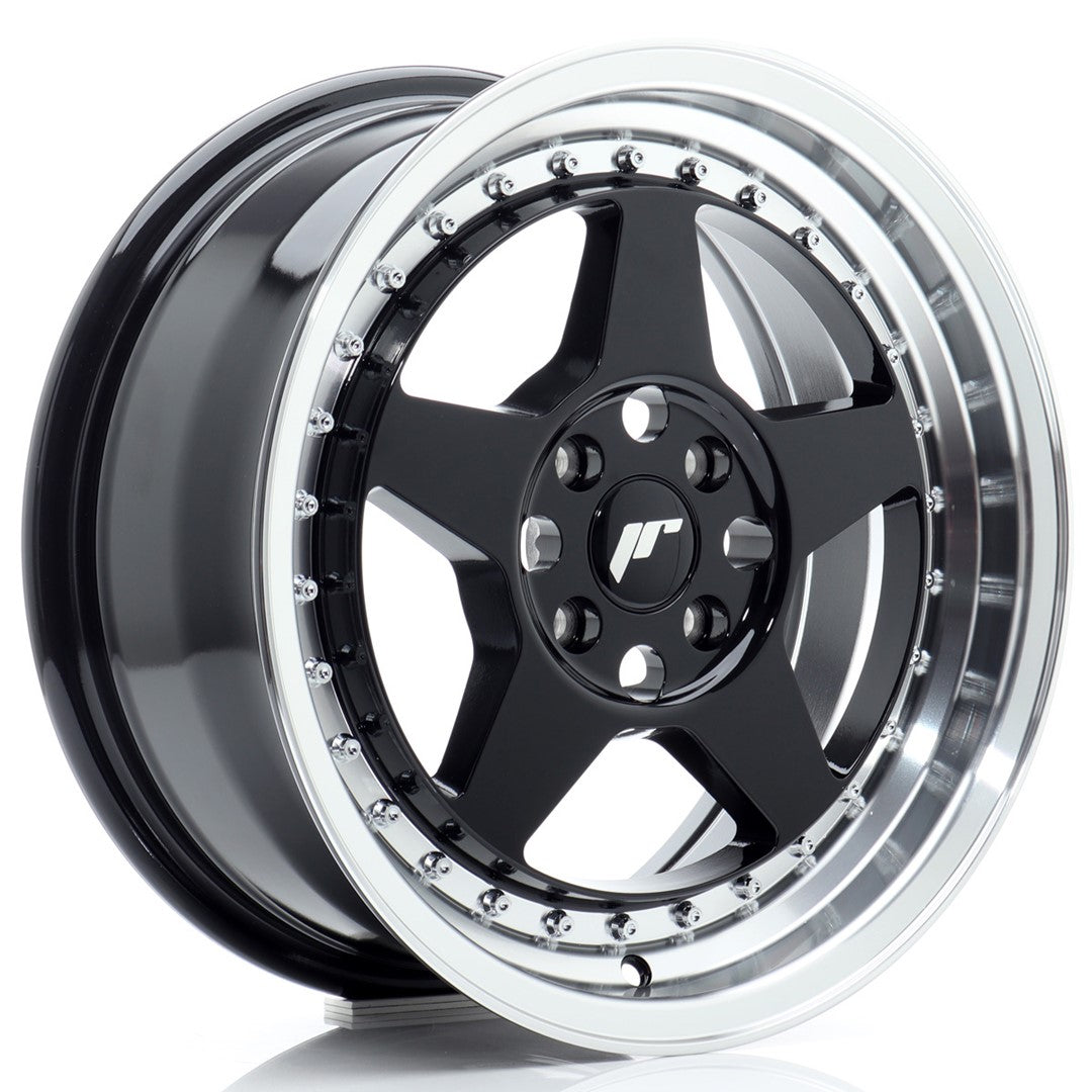 Japan Racing JR6 Alloy Wheel 16" x 7" ET35 4x100 - Black
