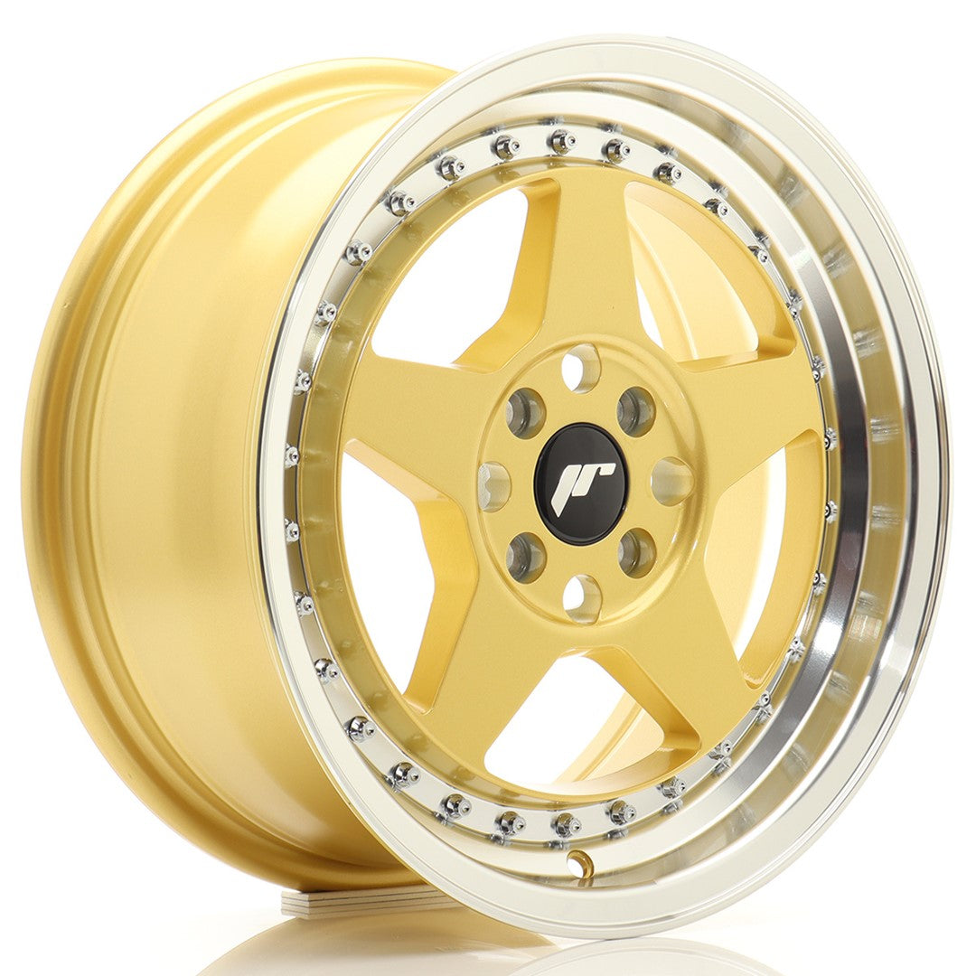 Japan Racing JR6 Alloy Wheel 16" x 7" ET35 4x100 - Gold