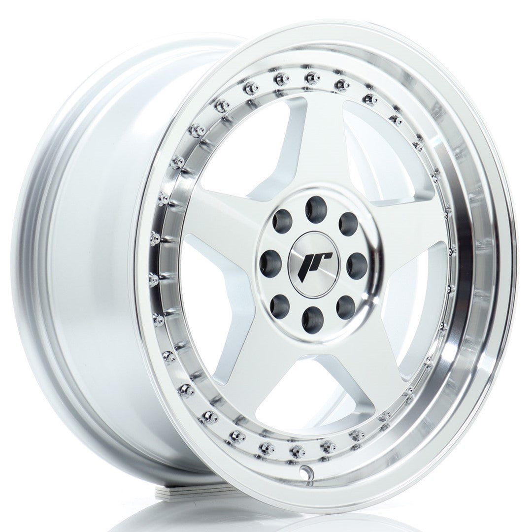 Japan Racing JR6 Alloy Wheel 16" x 7" ET25 4x100, 4x108 - Silver