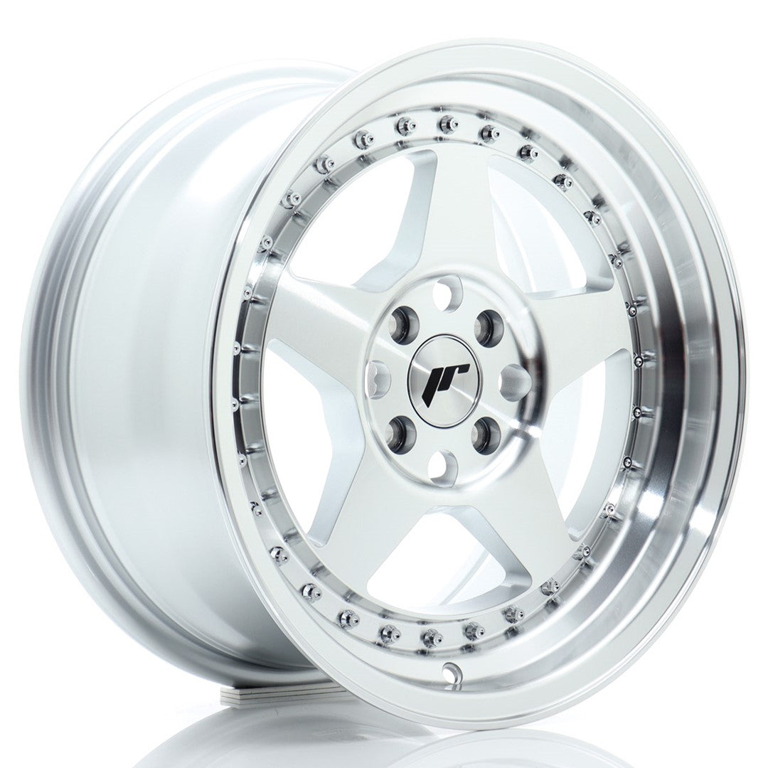 Japan Racing JR6 Alloy Wheel 16" x 8" ET30 4x100 - Silver