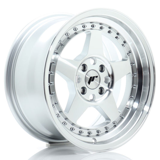 Japan Racing JR6 Alloy Wheel 16" x 8" ET30 4x100 - Silver