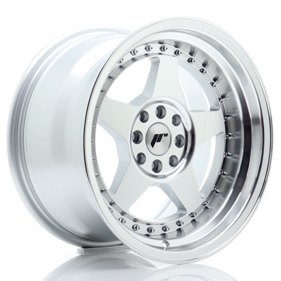 Japan Racing JR6 Alloy Wheel 16" x 9" ET20 4x100, 4x108 - Silver