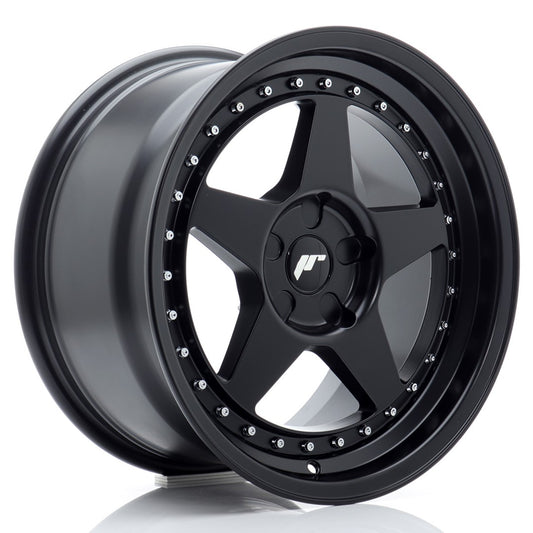 Japan Racing JR6 Alloy Wheel 17" x 9" ET20, 21, 22, 23, 24, 25, 26, 27, 28, 29, 30, 31, 32, 33, 34, 35 5x100, 5x105, 5x108, 5x110, 5x112, 5x114.3, 5x115, 5x118, 5x120 - Black