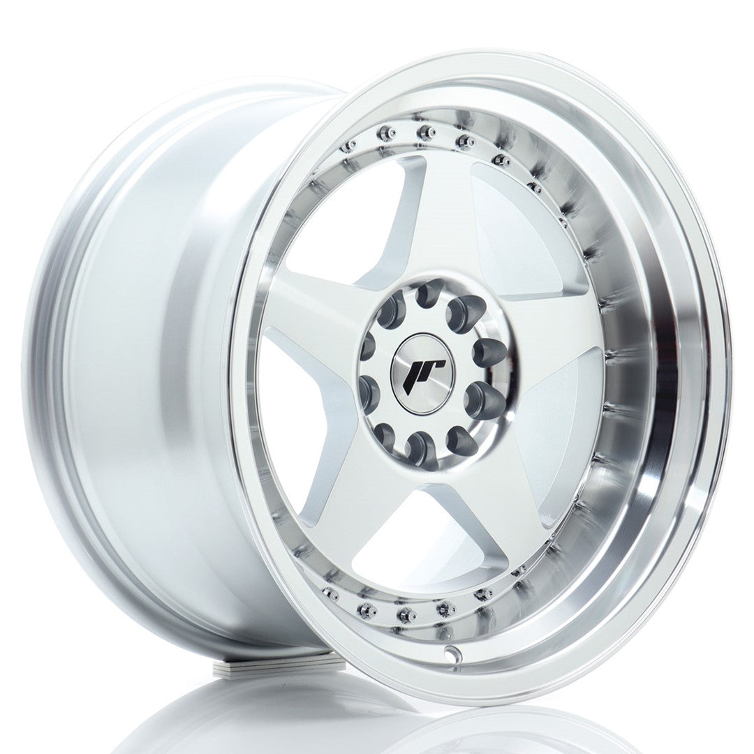 Japan Racing JR6 Alloy Wheel 17" x 10" ET20 5x114.3, 5x120 - Silver