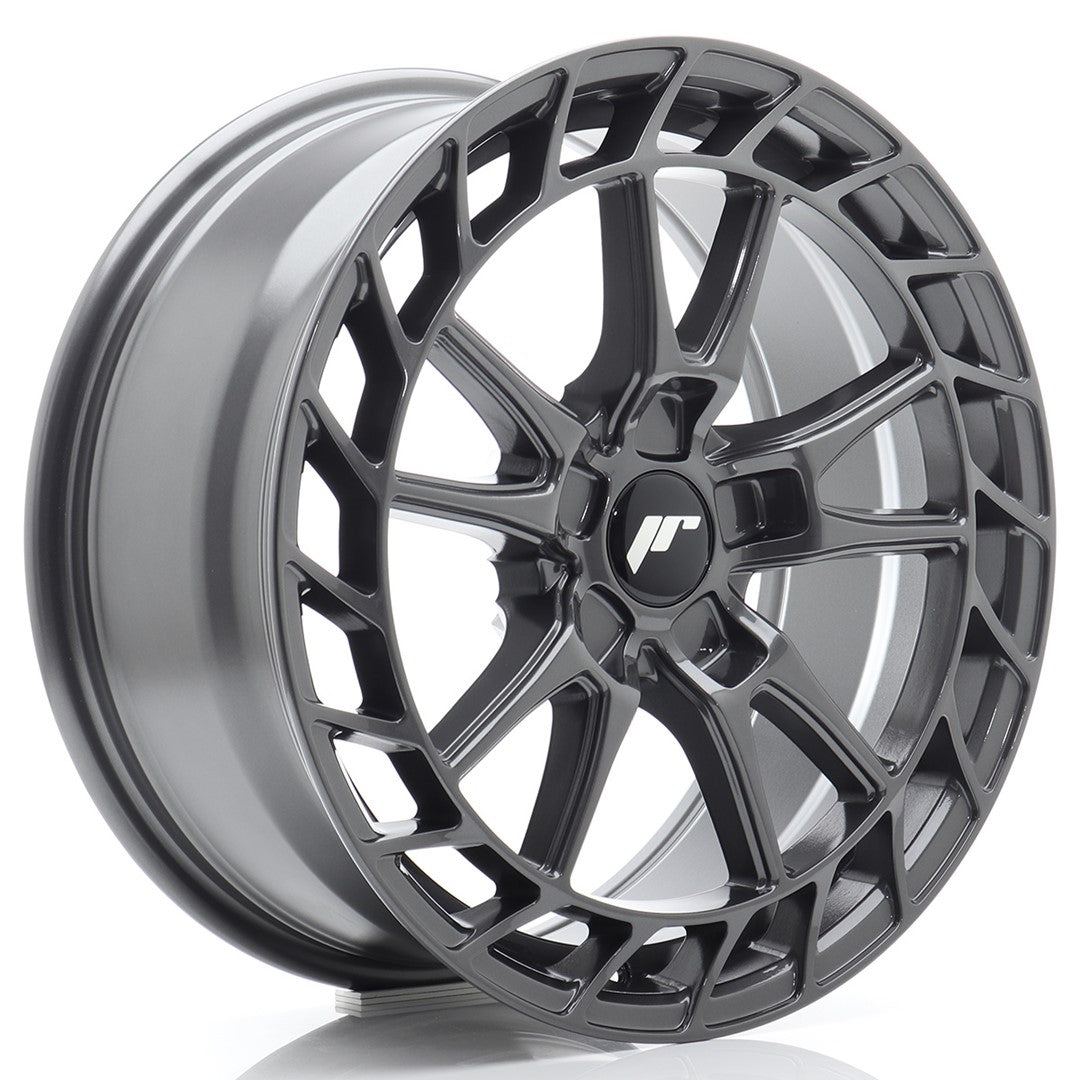 Japan Racing JR45 Alloy Wheel 18" x 8" ET25, 26, 27, 28, 29, 30, 31, 32, 33, 34, 35, 36, 37, 38, 39, 40, 41, 42, 43, 44, 45 5x100, 5x105, 5x108, 5x110, 5x112, 5x114.3, 5x115, 5x118, 5x120 - Hyper Gray