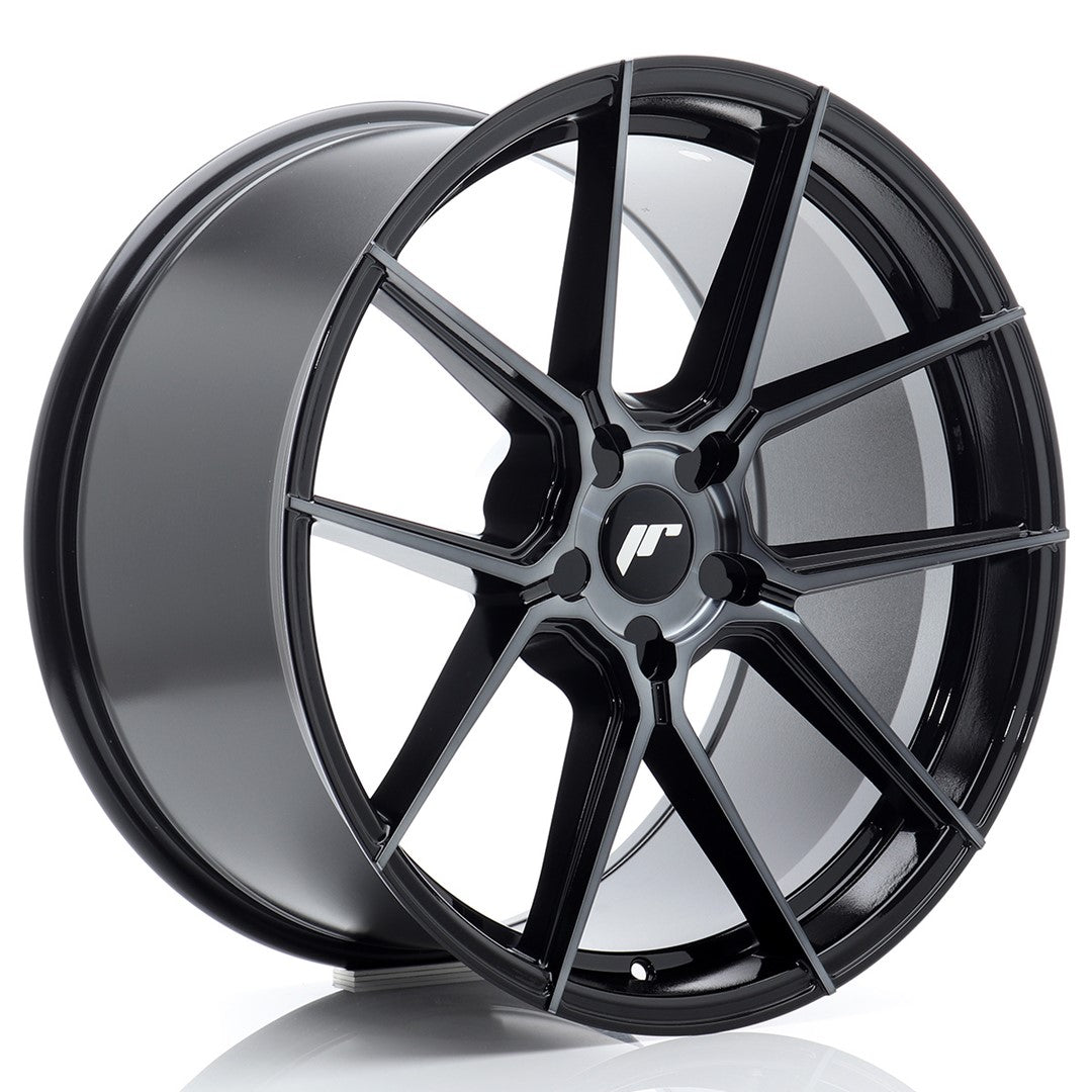 Japan Racing JR30 Alloy Wheel 20" x 9" ET20, 21, 22, 23, 24, 25, 26, 27, 28, 29, 30, 31, 32, 33, 34, 35 5x108, 5x110, 5x112, 5x114.3, 5x115, 5x118, 5x120, 5x120.65, 5x127, 5x130 - Black