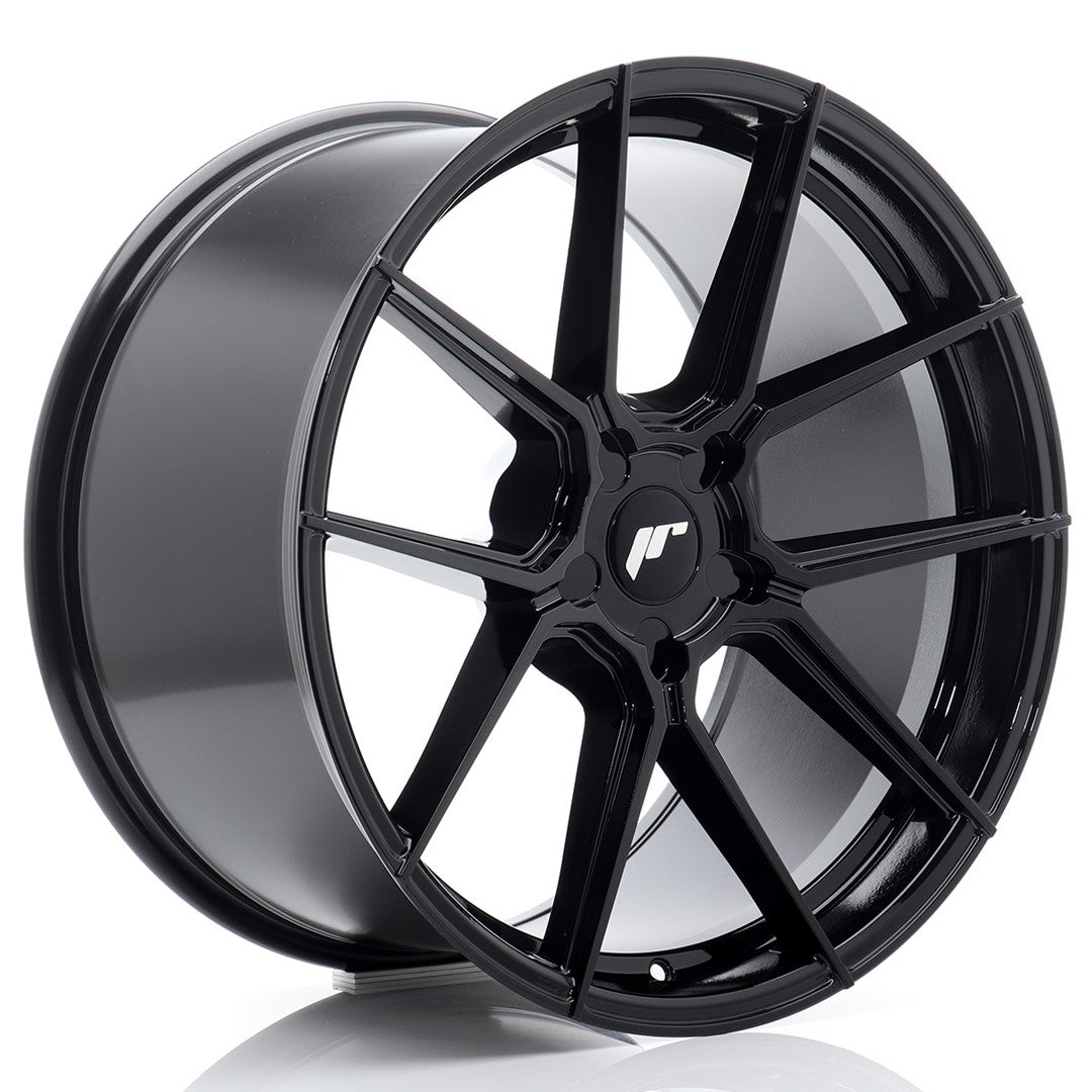 Japan Racing JR30 Alloy Wheel 20" x 10,5" ET15, 16, 17, 18, 19, 20, 21, 22, 23, 24, 25, 26, 27, 28, 29, 30, 31, 32, 33, 34, 35, 36, 37, 38, 39, 40, 41, 42, 43, 44, 45 5x108, 5x110, 5x112, 5x114.3, 5x115, 5x118, 5x120, 5x120.65, 5x127, 5x130 - Black