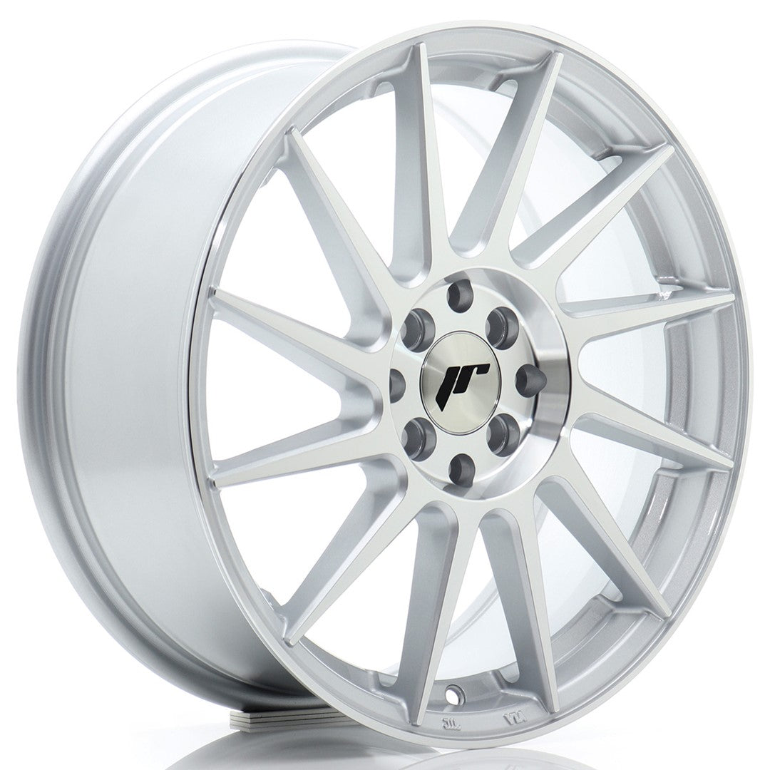 Japan Racing JR22 Alloy Wheel 17" x 7" ET25 4x100, 4x108 - Silver