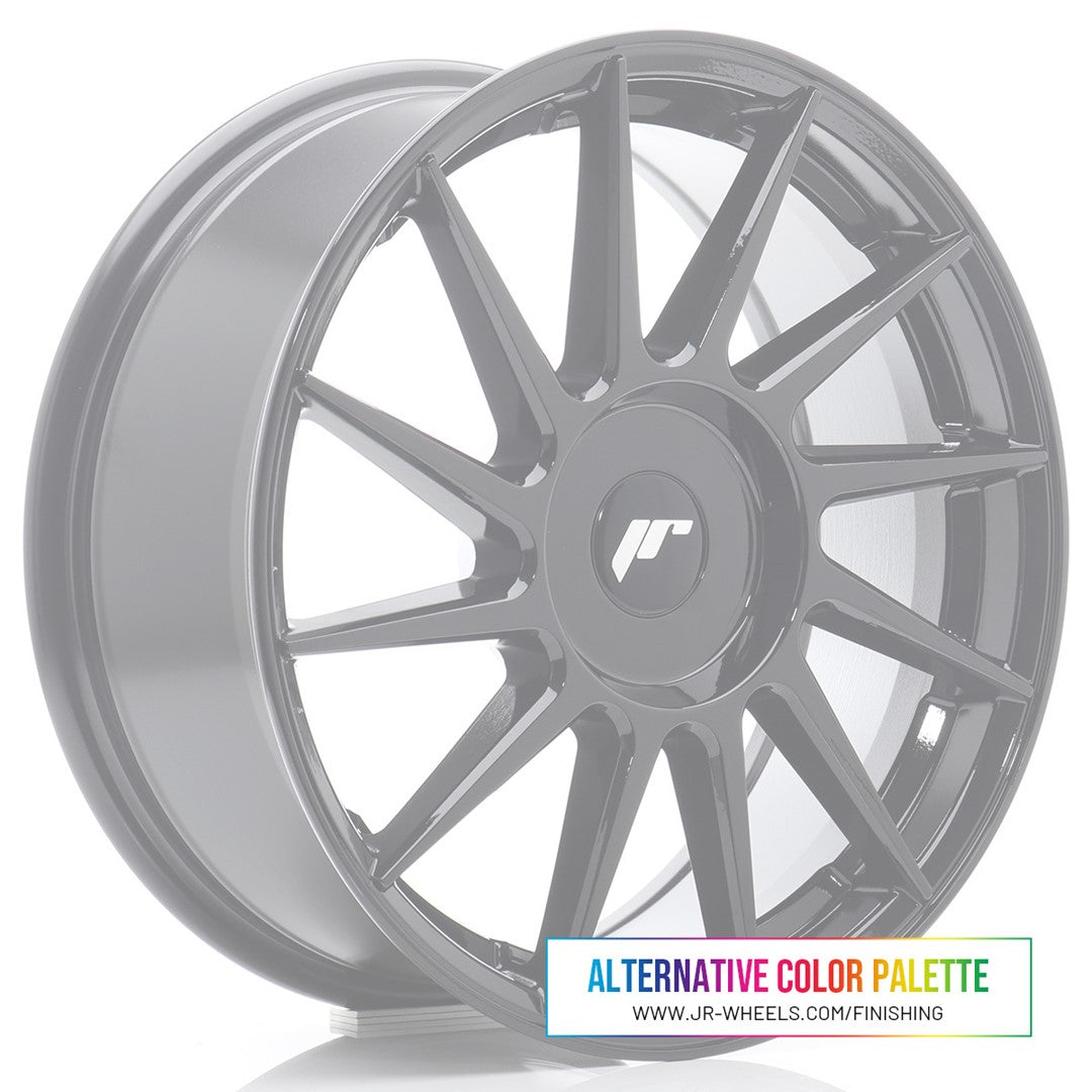 Japan Racing JR22 Alloy Wheel 17" x 7" ET20, 21, 22, 23, 24, 25, 26, 27, 28, 29, 30, 31, 32, 33, 34, 35, 36, 37, 38, 39, 40 3x112, 4x100, 4x108, 4x110, 4x114.3, 5x100, 5x105, 5x108, 5x110, 5x112, 5x114.3, 5x115, 5x118, 5x120 - Custom Finish