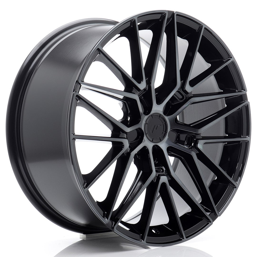 Japan Racing JR38 Alloy Wheel 19" x 8" ET20, 21, 22, 23, 24, 25, 26, 27, 28, 29, 30, 31, 32, 33, 34, 35, 36, 37, 38, 39, 40 5x100, 5x105, 5x108, 5x110, 5x112, 5x114.3, 5x115, 5x118, 5x120, 5x120.65, 5x127, 5x130 - Black