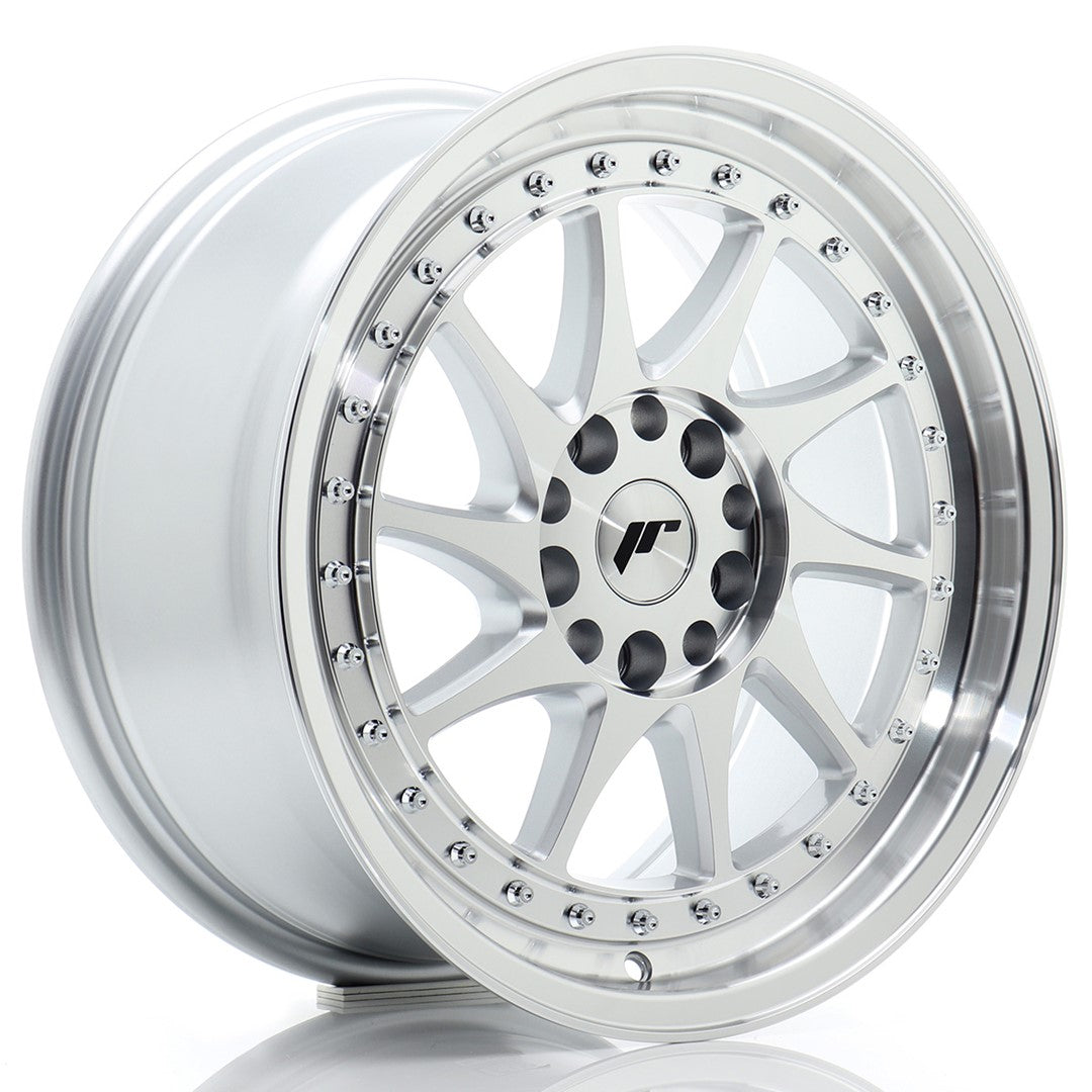 Japan Racing JR26 Alloy Wheel 17" x 8" ET25 5x114.3, 5x120 - Silver