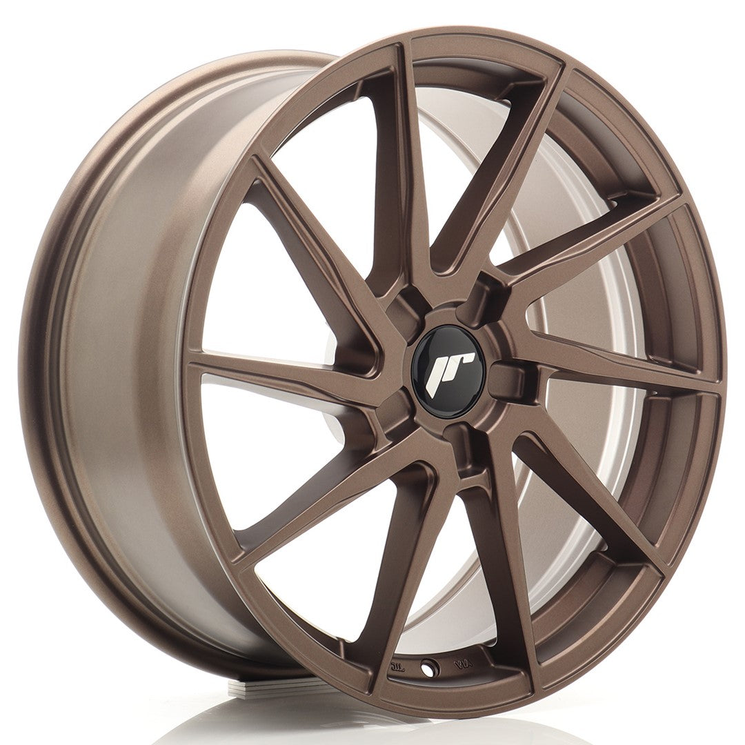 Japan Racing JR36 Alloy Wheel 18" x 8" ET20, 21, 22, 23, 24, 25, 26, 27, 28, 29, 30, 31, 32, 33, 34, 35, 36, 37, 38, 39, 40, 41, 42, 43, 44, 45 5x100, 5x105, 5x108, 5x110, 5x112, 5x114.3, 5x115, 5x118, 5x120 - Bronze