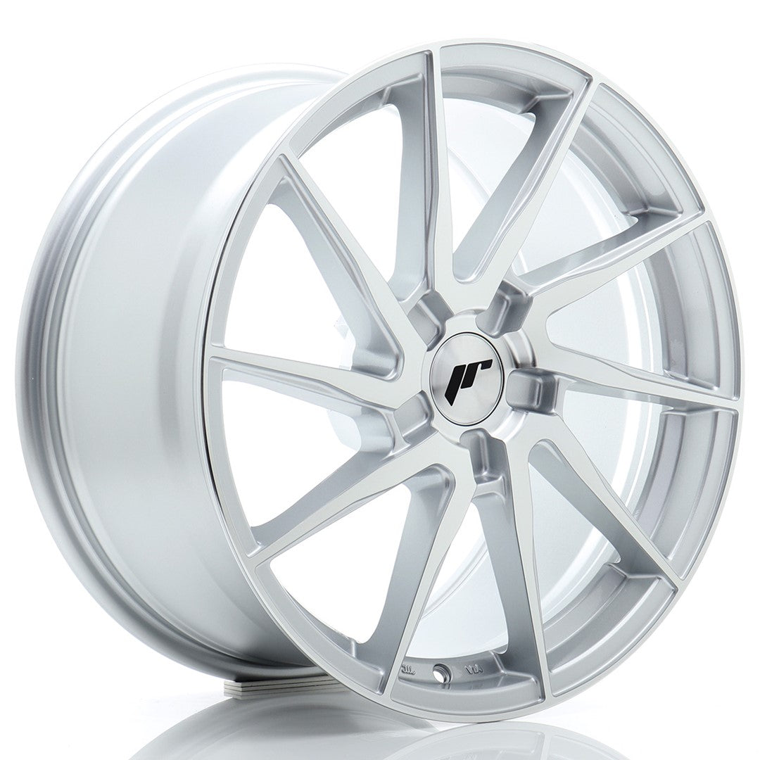 Japan Racing JR36 Alloy Wheel 18" x 8" ET20, 21, 22, 23, 24, 25, 26, 27, 28, 29, 30, 31, 32, 33, 34, 35, 36, 37, 38, 39, 40, 41, 42, 43, 44, 45 5x100, 5x105, 5x108, 5x110, 5x112, 5x114.3, 5x115, 5x118, 5x120 - Silver