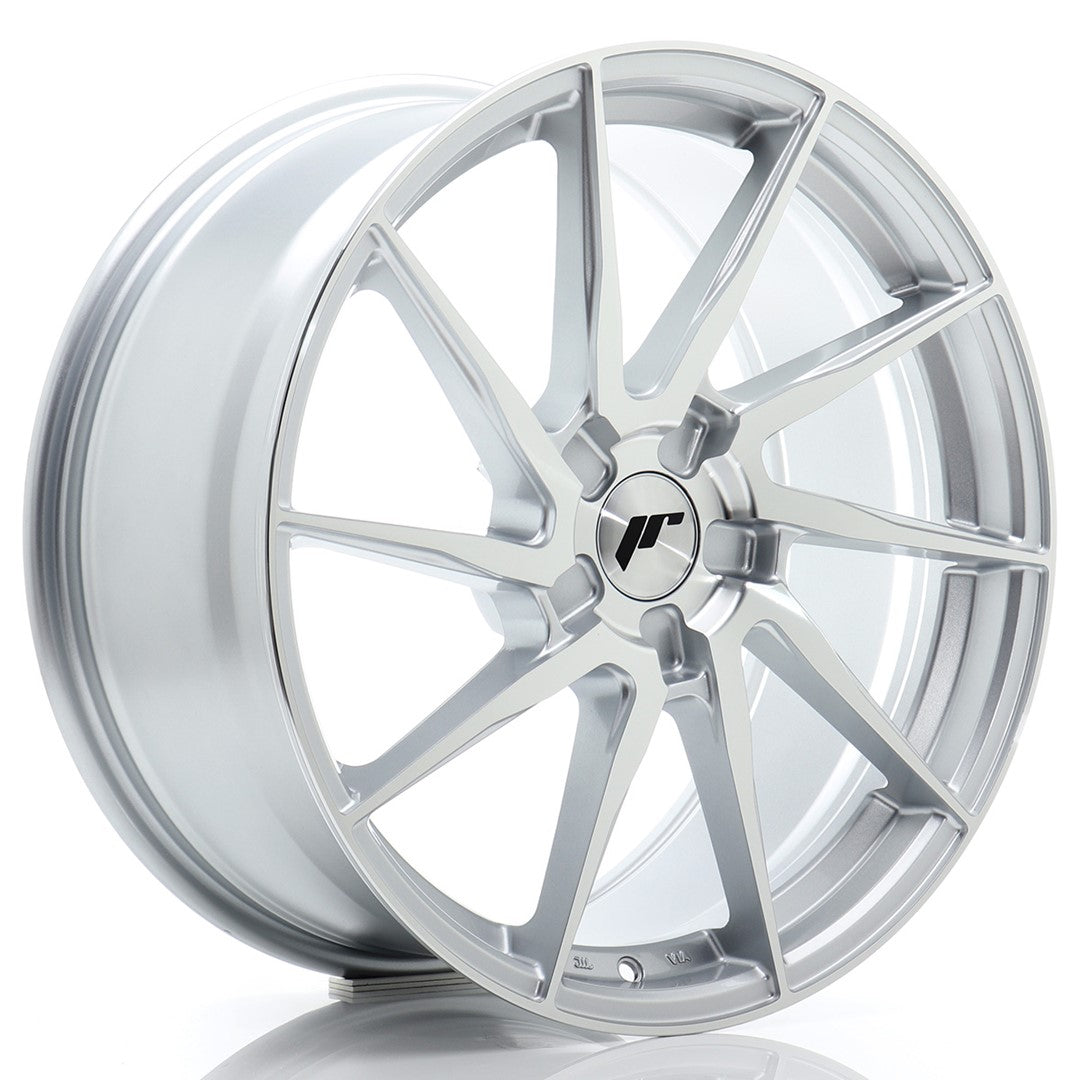 Japan Racing JR36 Alloy Wheel 19" x 8,5" ET20, 21, 22, 23, 24, 25, 26, 27, 28, 29, 30, 31, 32, 33, 34, 35, 36, 37, 38, 39, 40, 41, 42, 43, 44, 45 5x100, 5x105, 5x108, 5x110, 5x112, 5x114.3, 5x115, 5x118, 5x120 - Silver