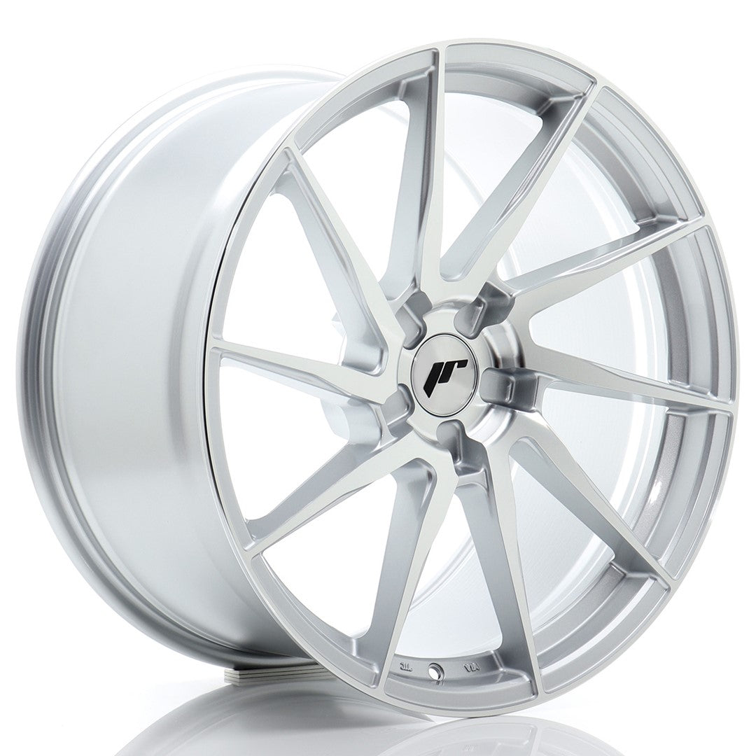 Japan Racing JR36 Alloy Wheel 20" x 10" ET20, 21, 22, 23, 24, 25, 26, 27, 28, 29, 30, 31, 32, 33, 34, 35, 36, 37, 38, 39, 40, 41, 42, 43, 44, 45 5x108, 5x110, 5x112, 5x114.3, 5x115, 5x118, 5x120, 5x120.65, 5x127, 5x130 - Silver