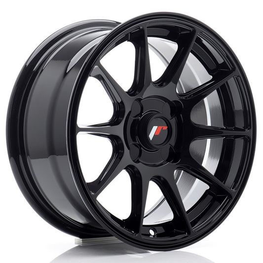 Japan Racing JR11 Alloy Wheel 15" x 7" ET30 4x98, 4x100, 4x108, 4x110, 4x114.3 - Black