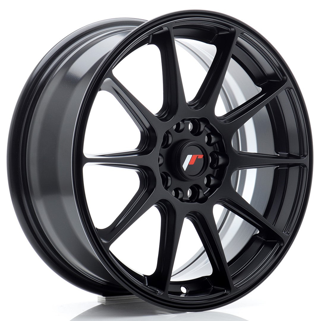Japan Racing JR11 Alloy Wheel 17" x 7" ET35 5x112, 5x114.3 - Black