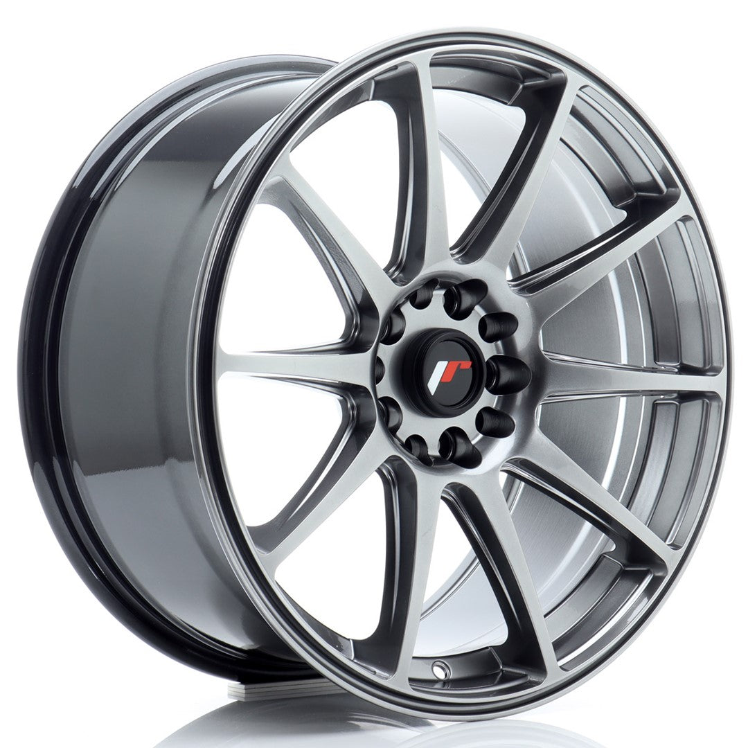Japan Racing JR11 Alloy Wheel 18" x 8,5" ET40 5x112, 5x114.3 - Hyper Black