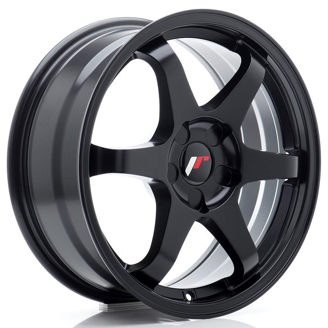 Japan Racing JR3 Alloy Wheel 17" x 7" ET20, 21, 22, 23, 24, 25, 26, 27, 28, 29, 30, 31, 32, 33, 34, 35, 36, 37, 38, 39, 40, 41, 42 5x100, 5x105, 5x108, 5x110, 5x112, 5x114.3, 5x115, 5x118, 5x120 - Black