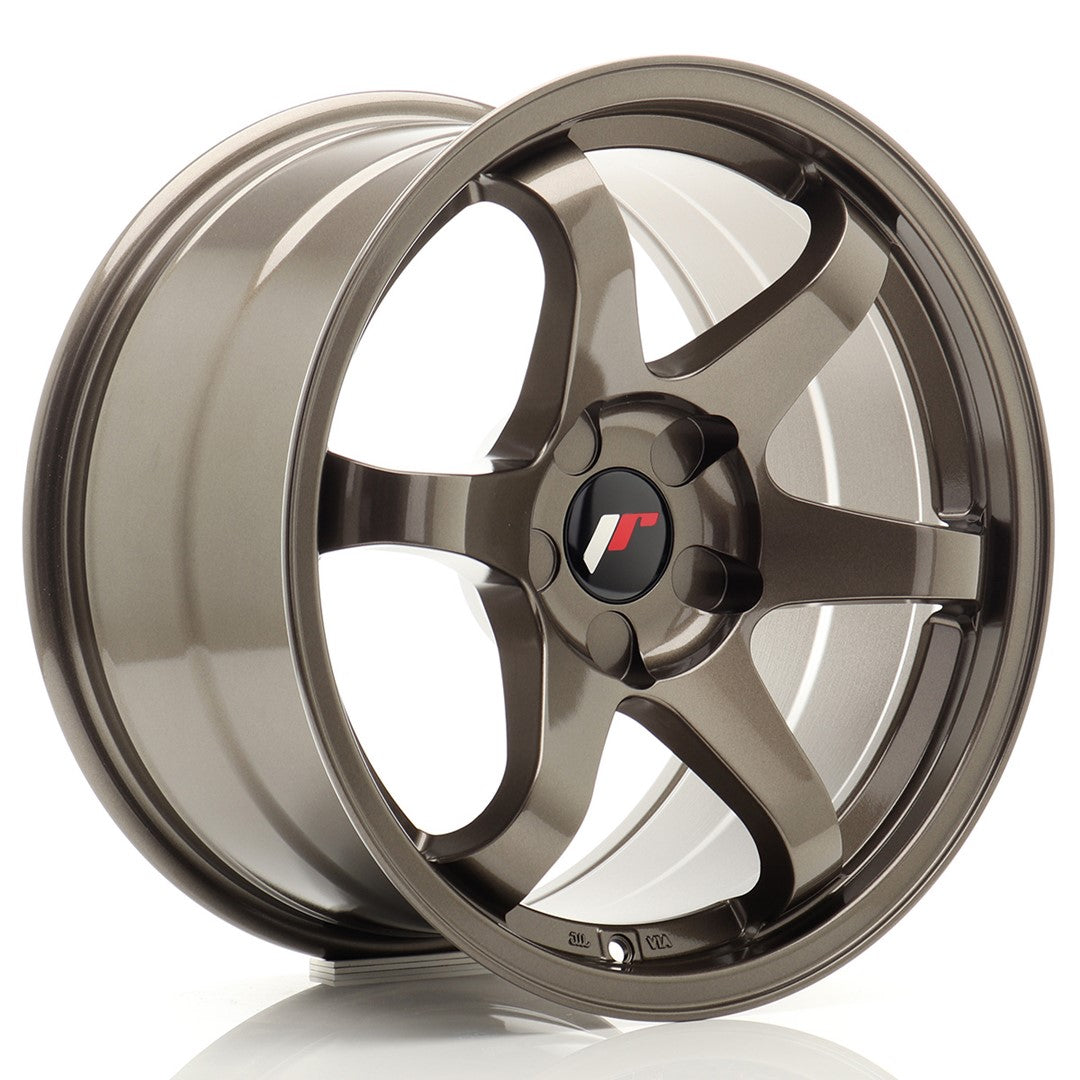 Japan Racing JR3 Alloy Wheel 17" x 9" ET20, 21, 22, 23, 24, 25, 26, 27, 28, 29, 30, 31, 32, 33, 34, 35 5x100, 5x105, 5x108, 5x110, 5x112, 5x114.3, 5x115, 5x118, 5x120 - Bronze