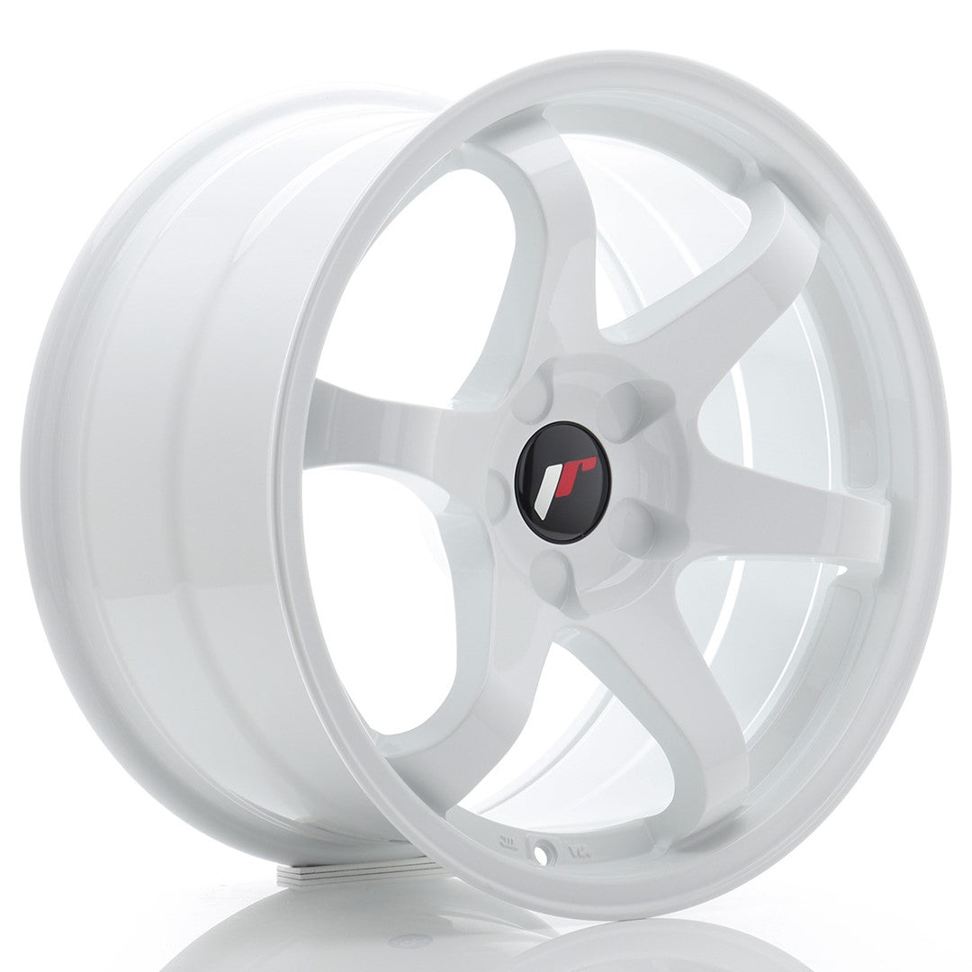 Japan Racing JR3 Alloy Wheel 17" x 9" ET20, 21, 22, 23, 24, 25, 26, 27, 28, 29, 30, 31, 32, 33, 34, 35 5x100, 5x105, 5x108, 5x110, 5x112, 5x114.3, 5x115, 5x118, 5x120 - White