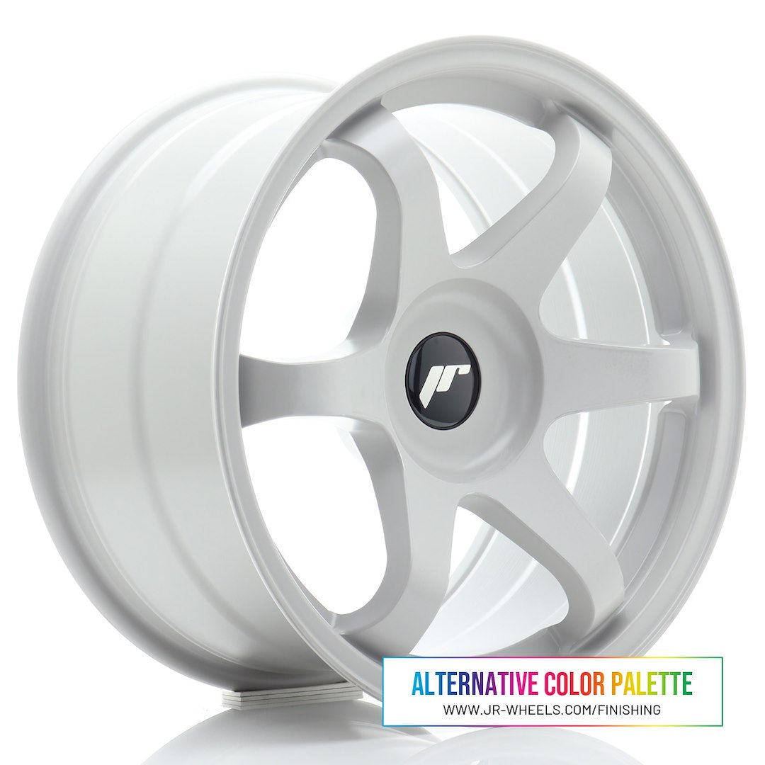 Japan Racing JR3 Alloy Wheel 17" x 9" ET20, 21, 22, 23, 24, 25, 26, 27, 28, 29, 30, 31, 32, 33, 34, 35 3x112, 4x100, 4x108, 4x110, 4x114.3, 5x100, 5x105, 5x108, 5x110, 5x112, 5x114.3, 5x115, 5x118, 5x120 - Custom Finish